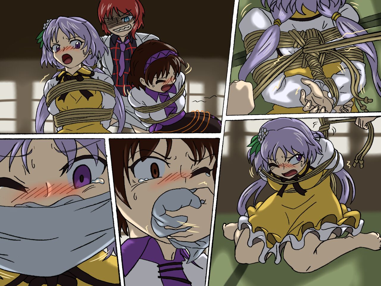 九十九姉妹と雷鼓の受難 page 4 full