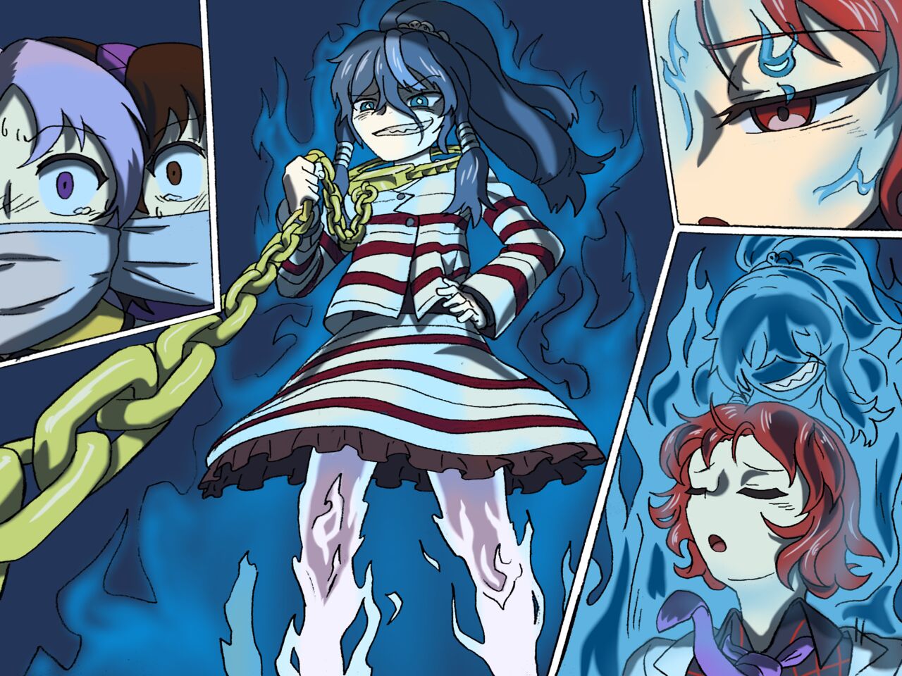 九十九姉妹と雷鼓の受難 page 6 full