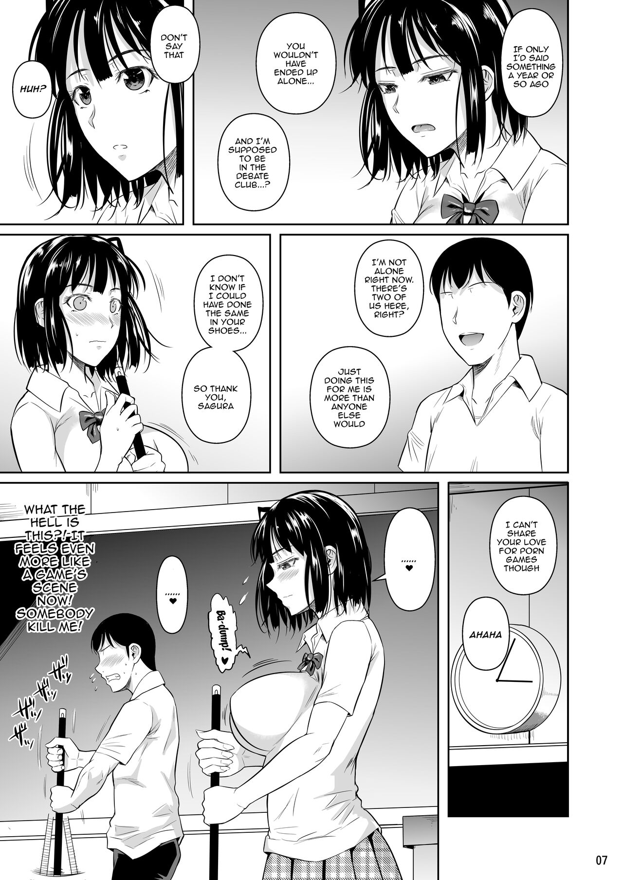 Bocchi no Mob ga Tadashii Sentaku o Shite Seiso Shoujo to Tsukiau. Mochiron Sex mo Suru | A Loner Makes the Right Choices And Goes Out With a Seiso Girl. Of Course There's Sex As Well. page 8 full