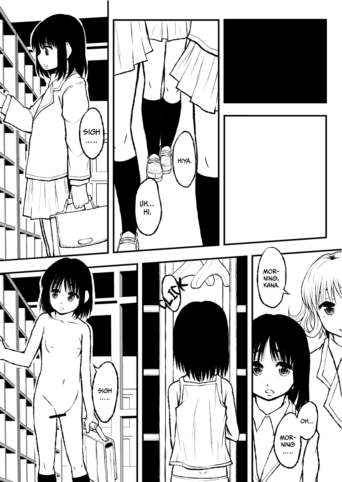 Gakkou de Ichiban Chiisana Kana-san wa Seihanzai Boushi-kei nano desu. | Kana is the Smallest Girl in the School and a Sexual Crime Prevention Officer. page 8 full