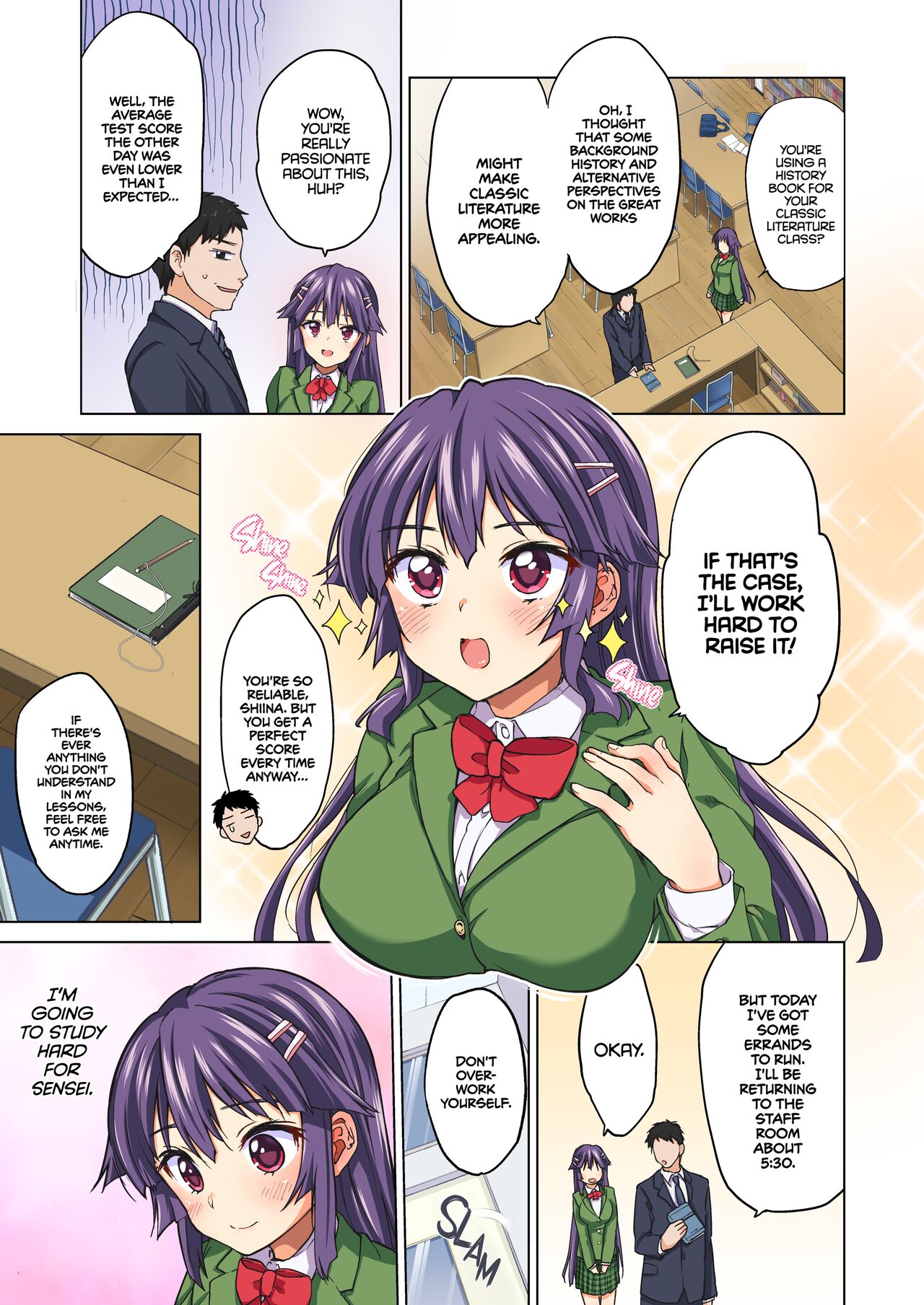 Chizuru-chan Kaihatsu Nikki Zenpen ~Kataomoichuu no Sensei no Tame, Chuunen Kyoushi ni Hamerareru Junjou Yuutousei~ | Chizuru-chan Development Diary Part One page 10 full