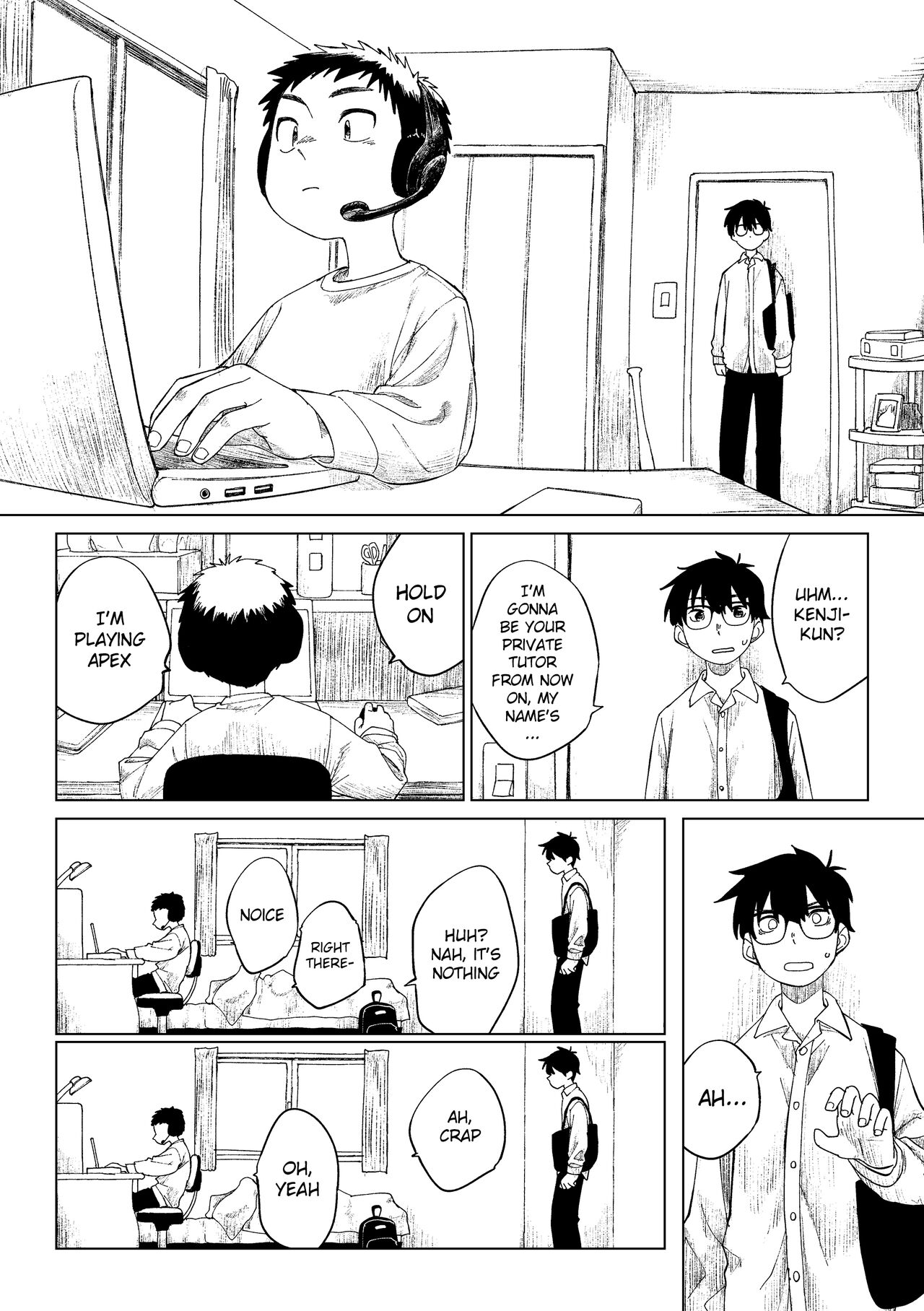 Kusogaki to Shinmai Kateikyoushi | The Stupid Brat and the Newly Hired Private Tutor page 7 full