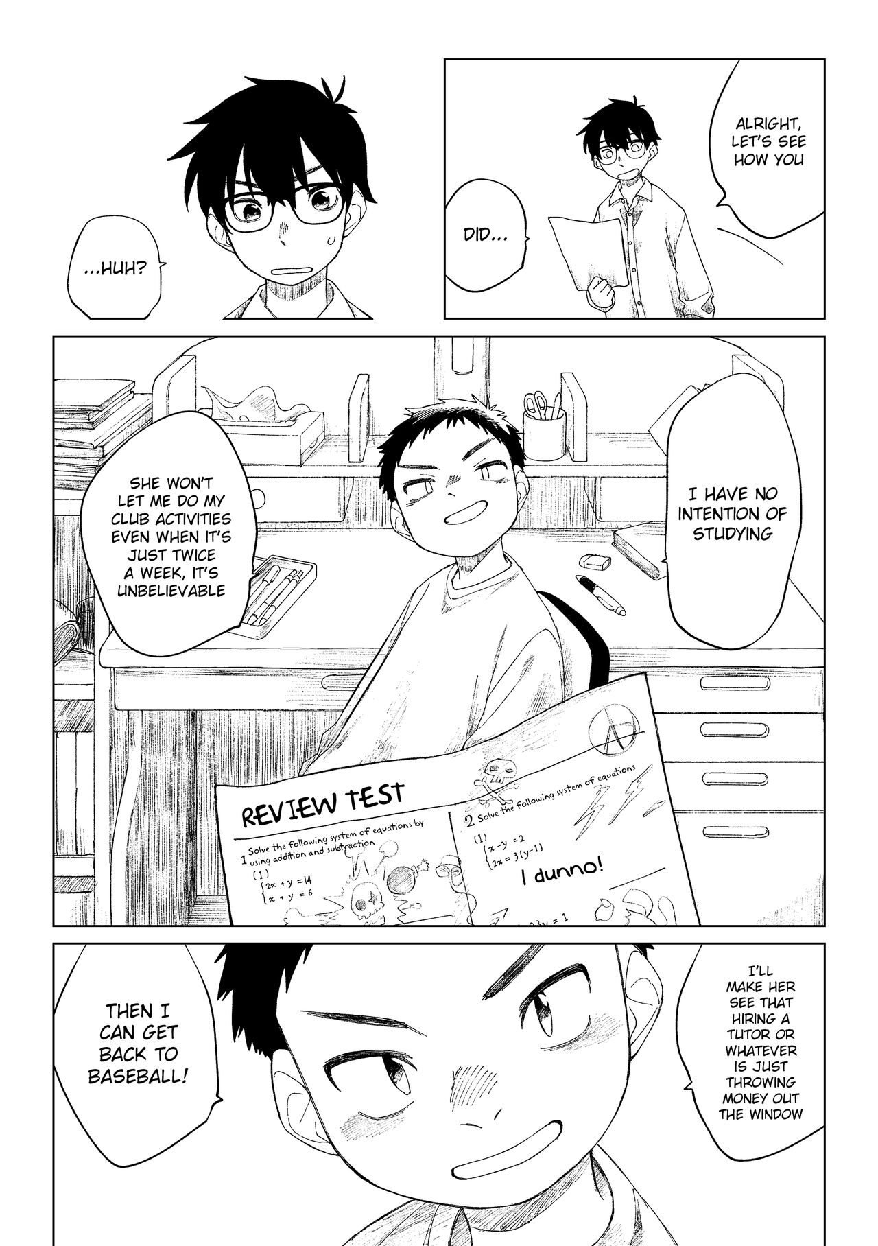 Kusogaki to Shinmai Kateikyoushi | The Stupid Brat and the Newly Hired Private Tutor page 9 full