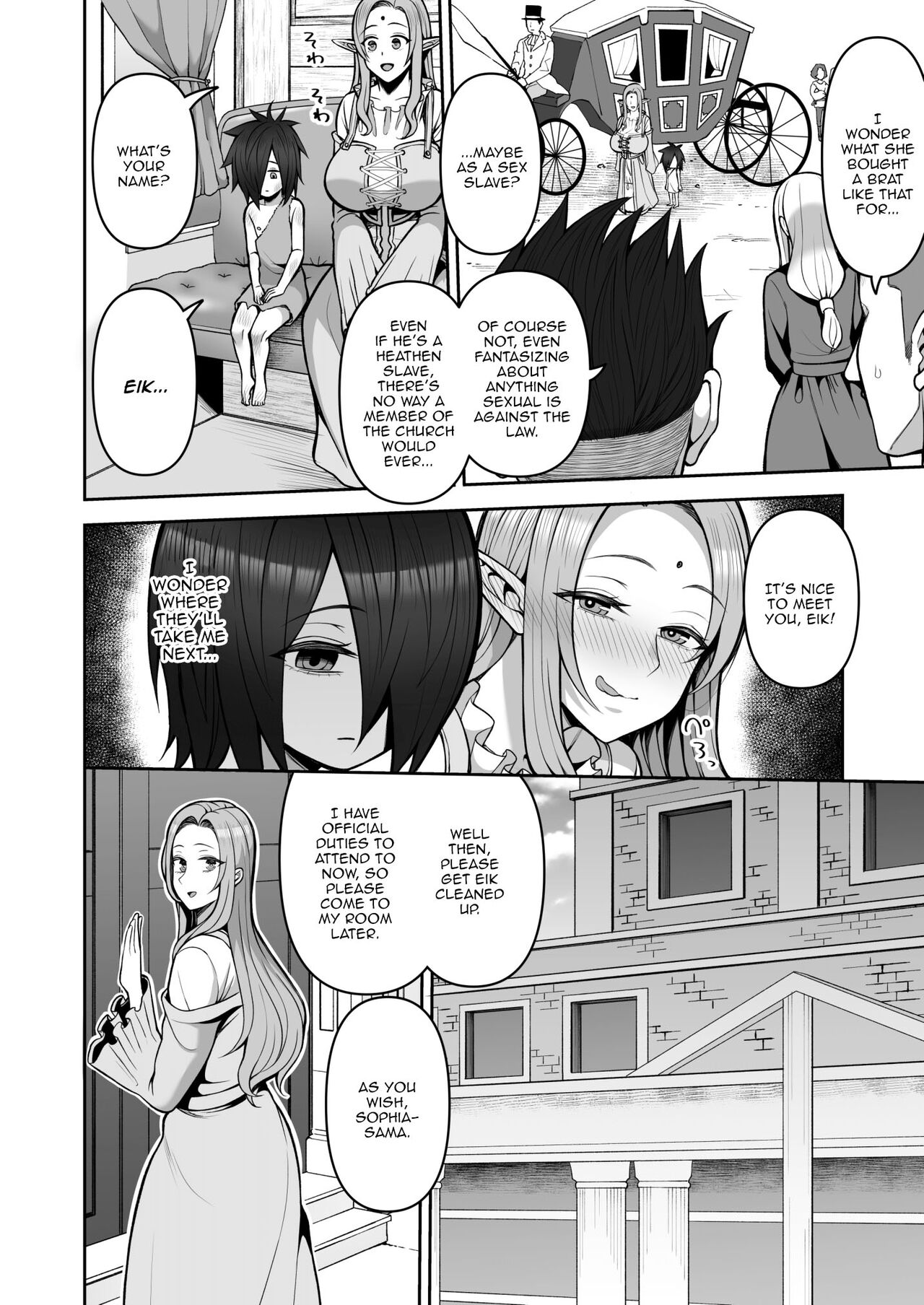 200-Nen Mono Shojo Elf Shota o Kau | A 200 Year Old Virgin Elf Raises a Young Boy page 4 full
