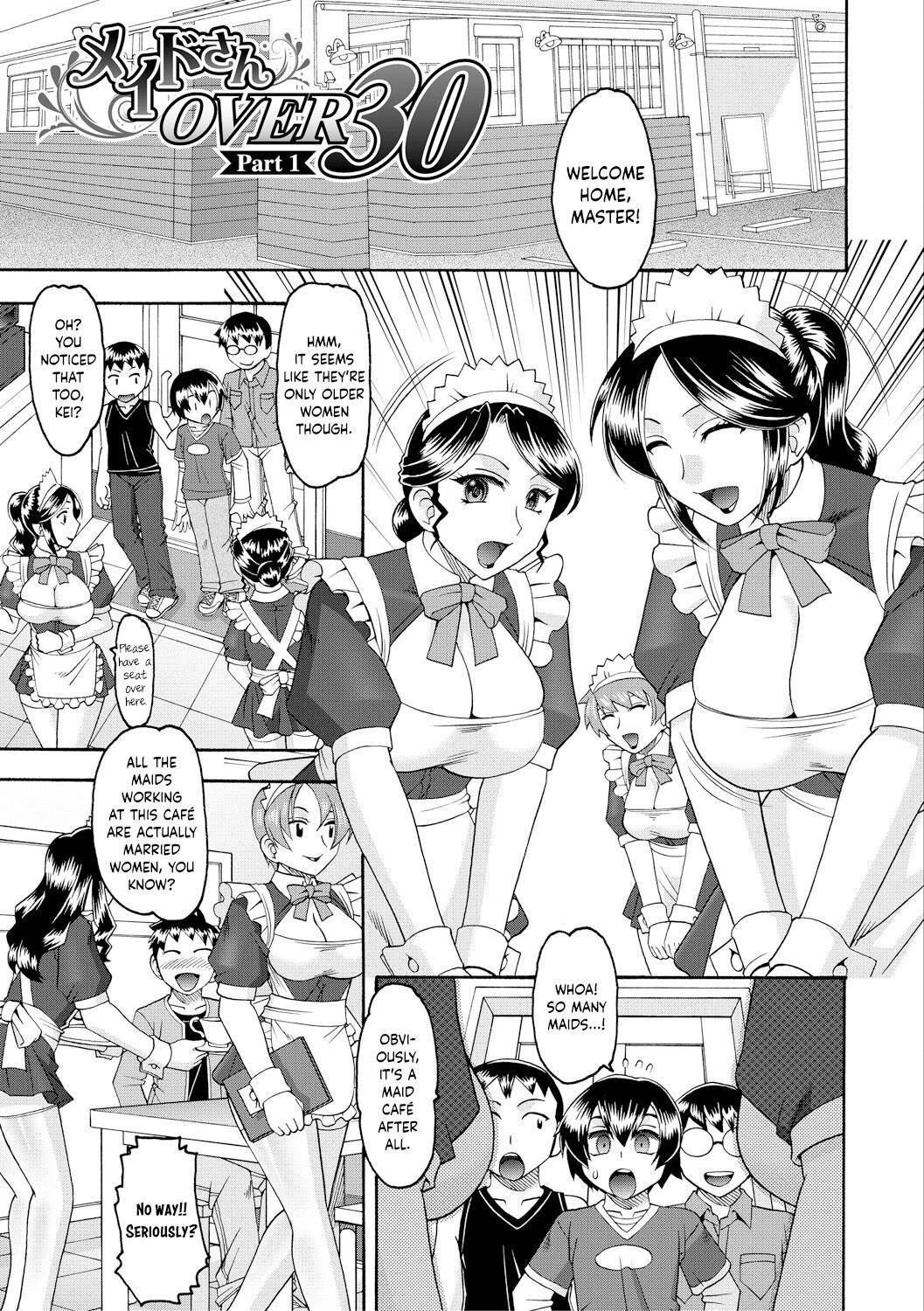 Maid OVER 30 Chapters 1-6 page 1 full