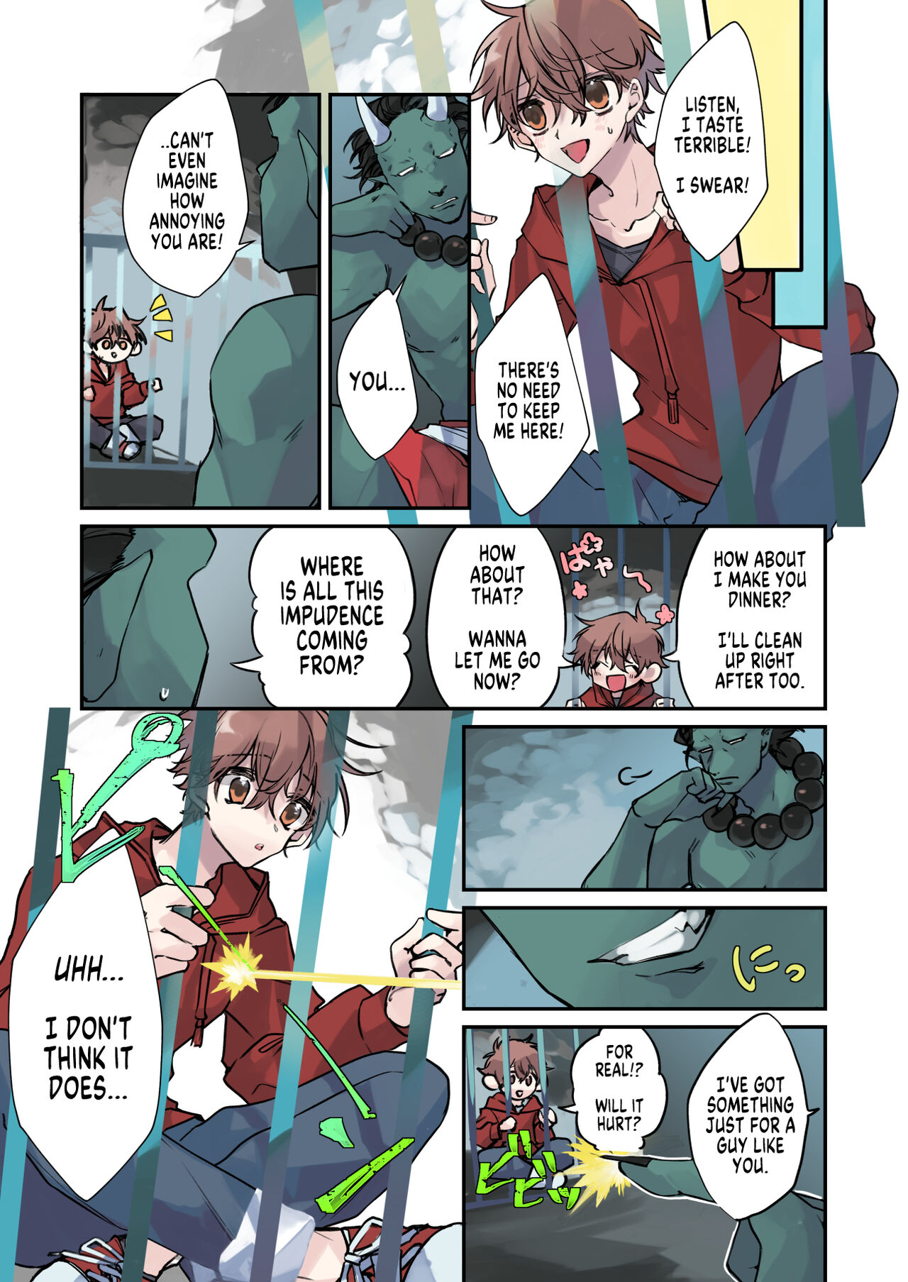 Nyotaika Sennou Sarete Shimatta Shinyuu o Sukeyou to Shitara Ore made Nyotaika Sarete Shimatta! page 4 full