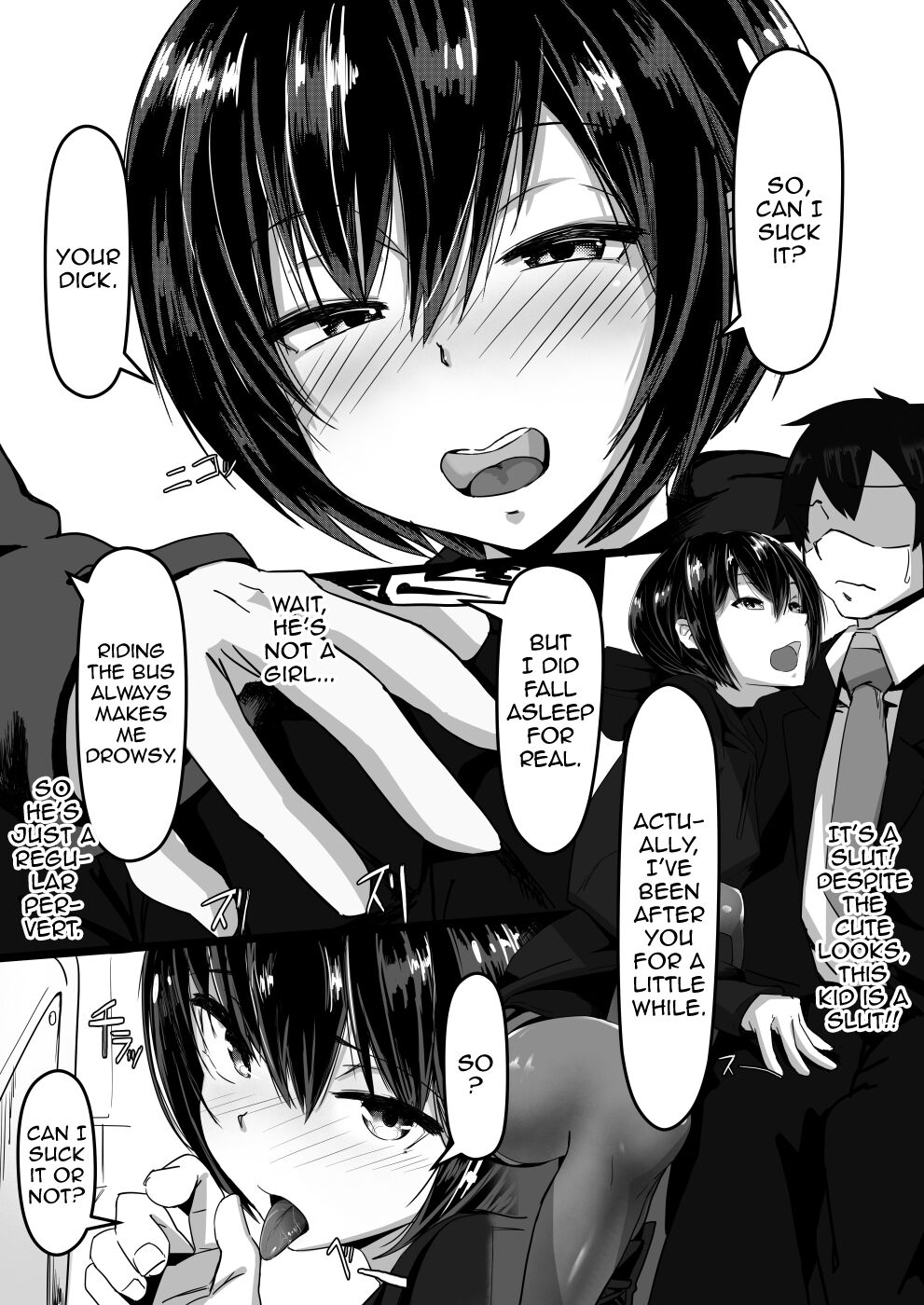 Jaa, Shabutte Ii desu ka? | Can I Suck You Off, Then? page 5 full