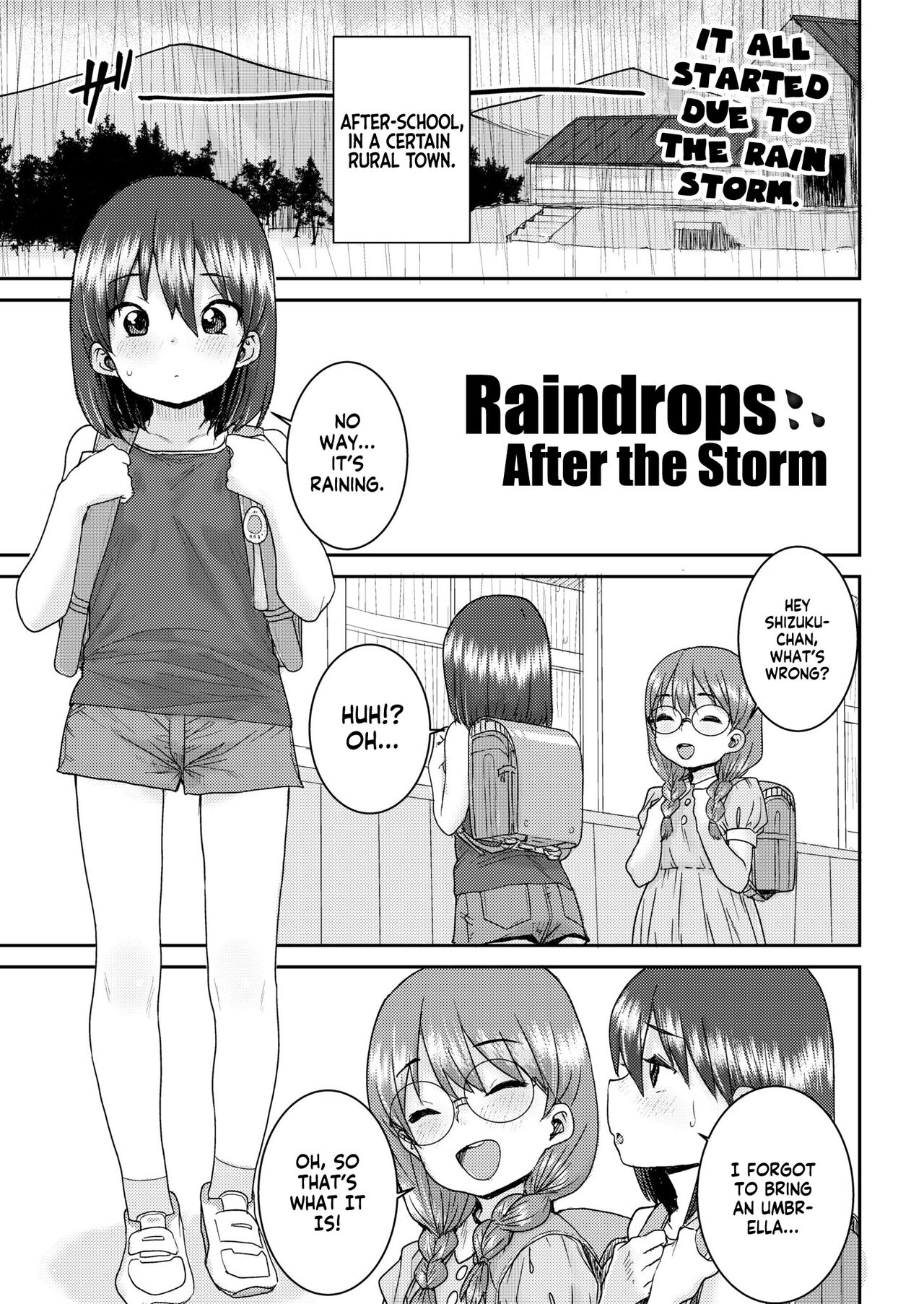 Ugo no Shuzuku | Raindrops After the Storm page 1 full