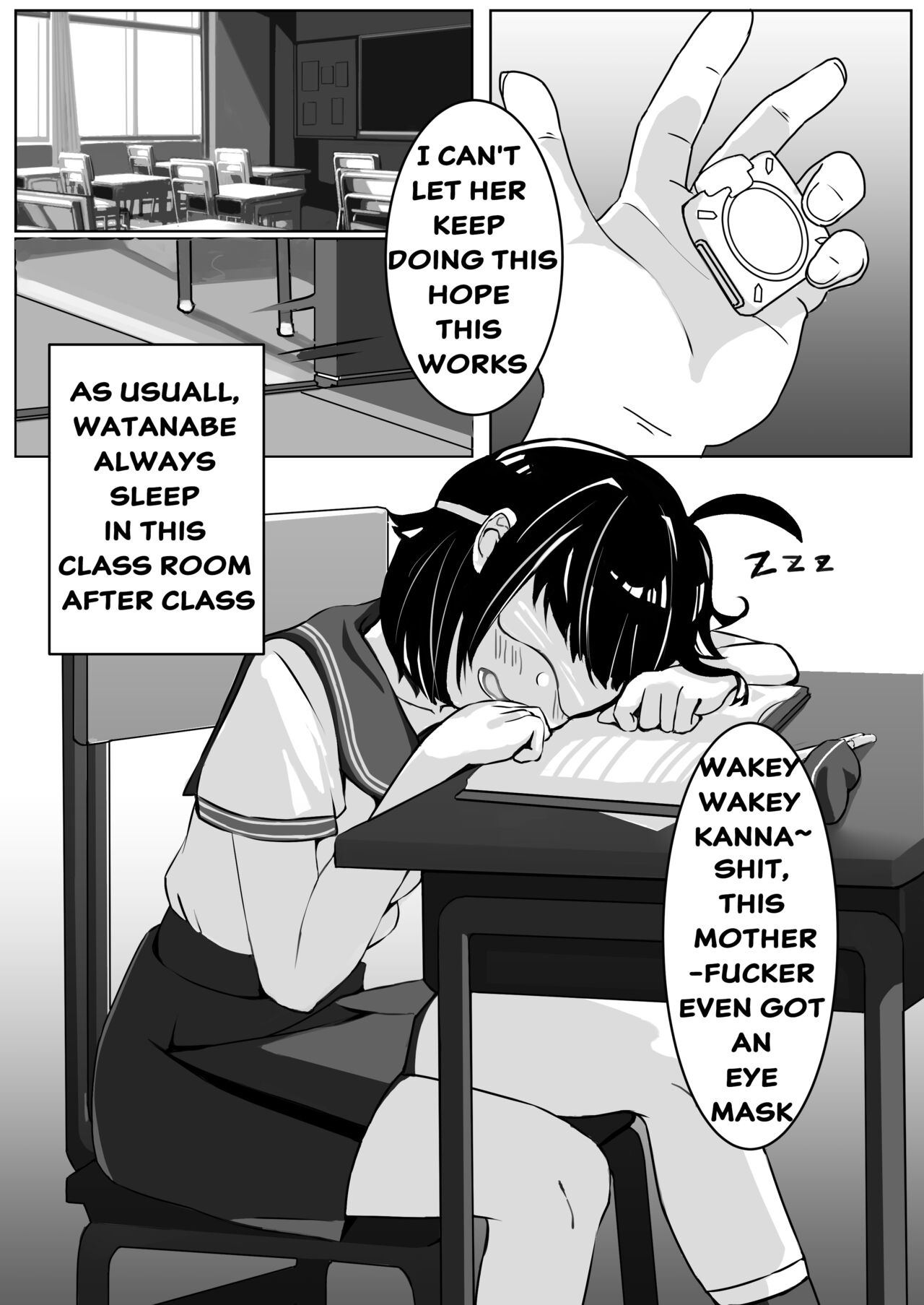Fix The Problem Student With Skinsuit No.1 Kanna Watanabe page 3 full