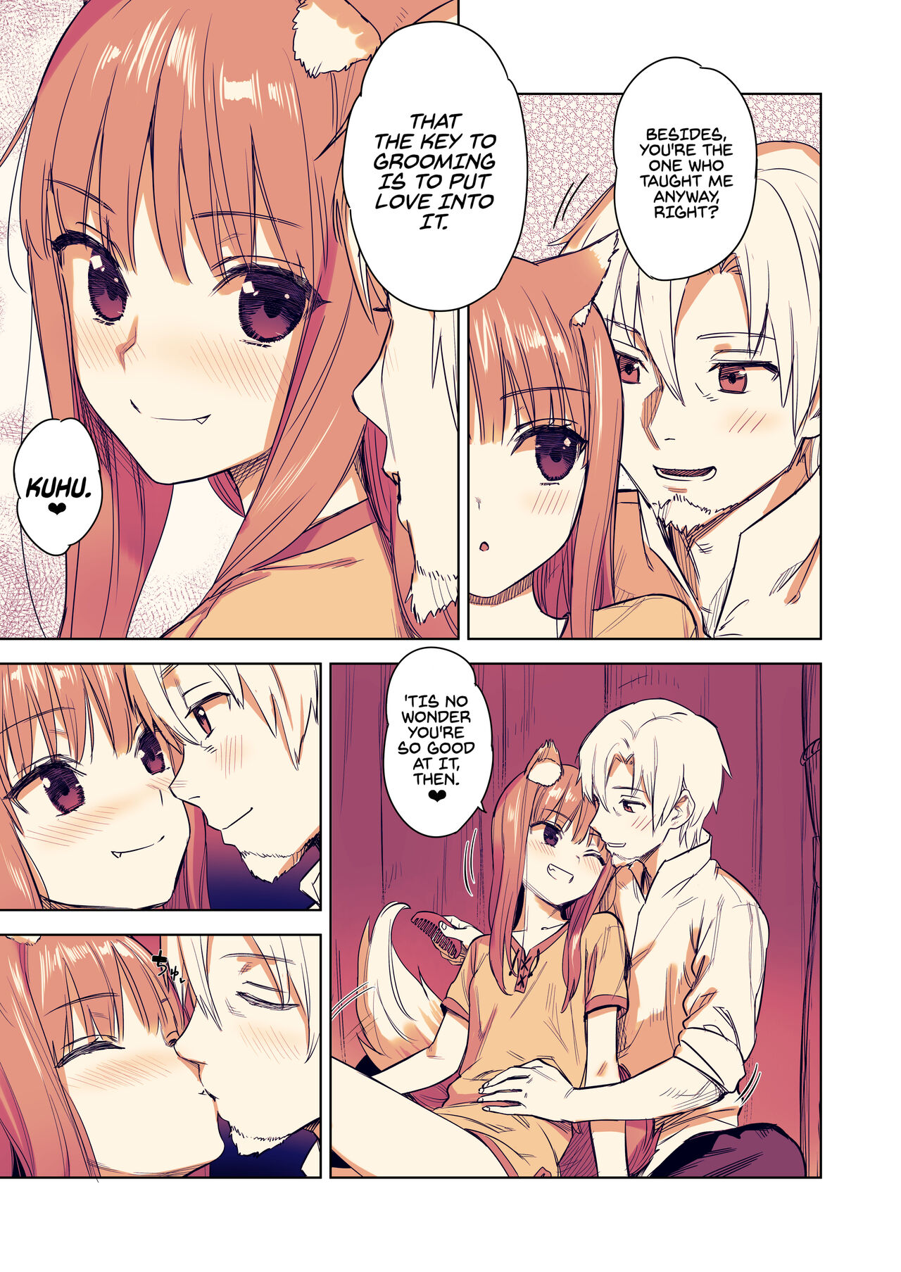 Wacchi to Shippori Kezukuroi Hon | Affectionate Grooming With Me page 4 full