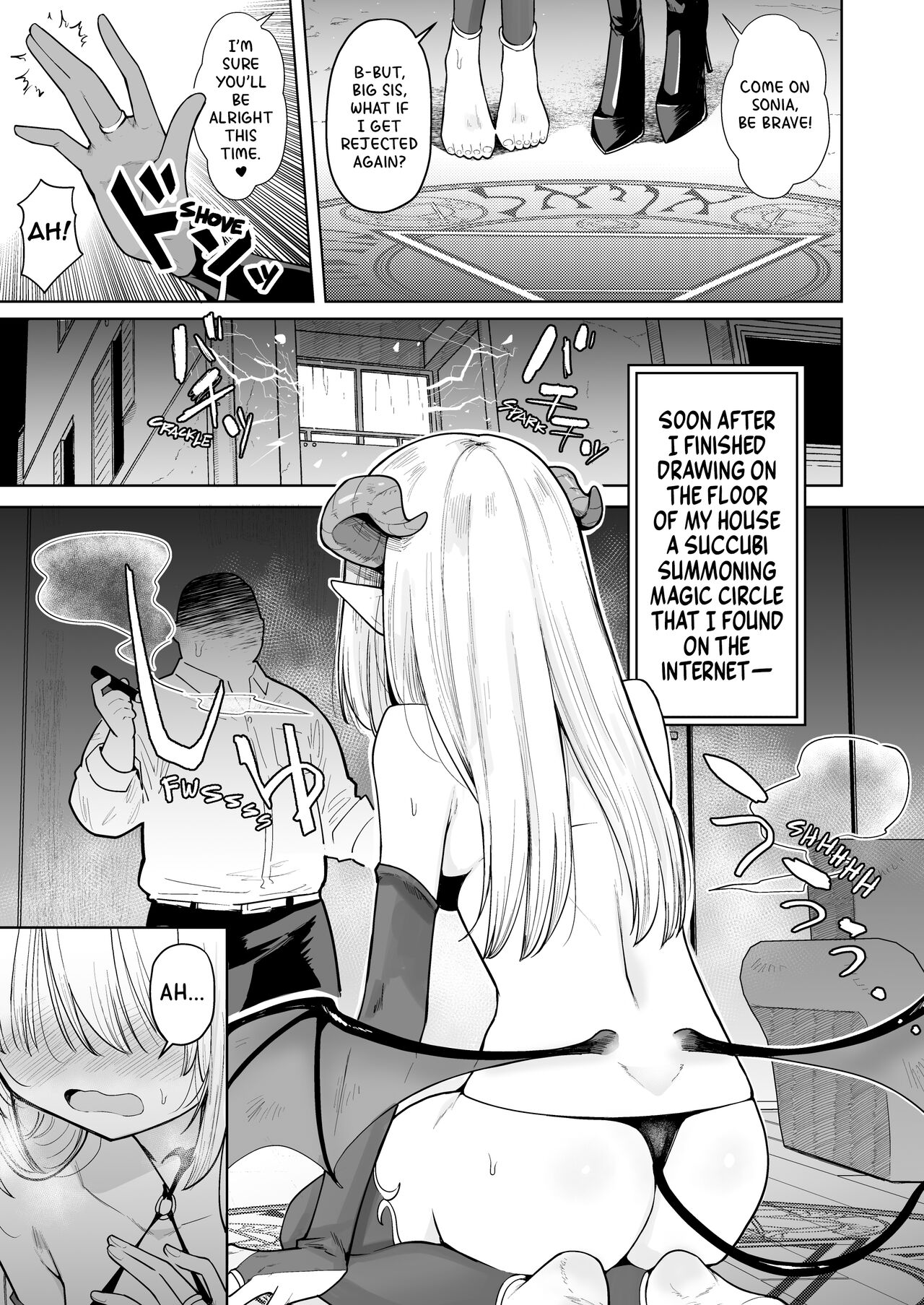 Negative Chippai Succubus ga Kita. | A Tiny Titty Negative Succubus Has Arrived page 2 full