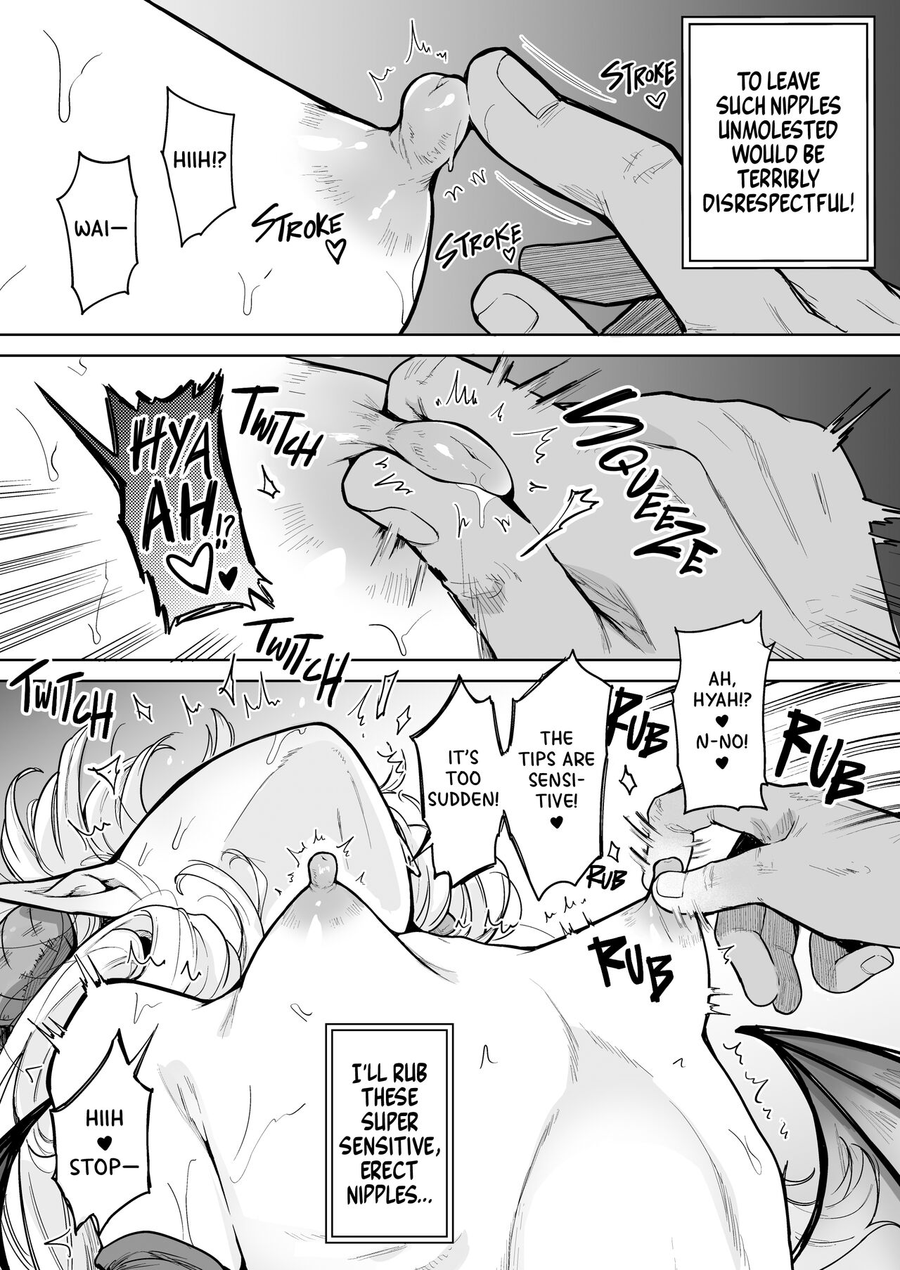 Negative Chippai Succubus ga Kita. | A Tiny Titty Negative Succubus Has Arrived page 9 full