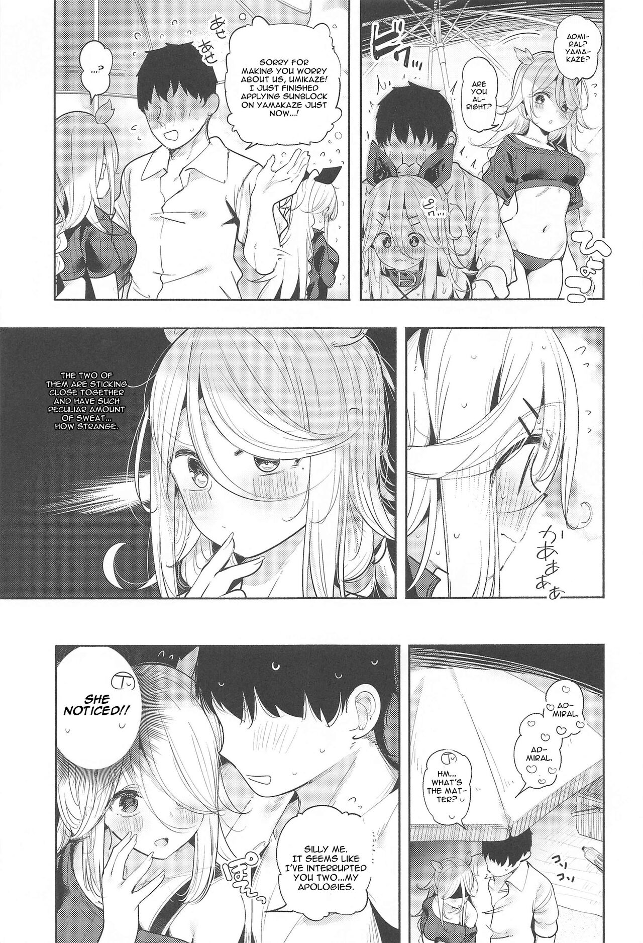 Yamakaze-chan to Private Beach de Yuuwaku Kozukuri Sex page 10 full