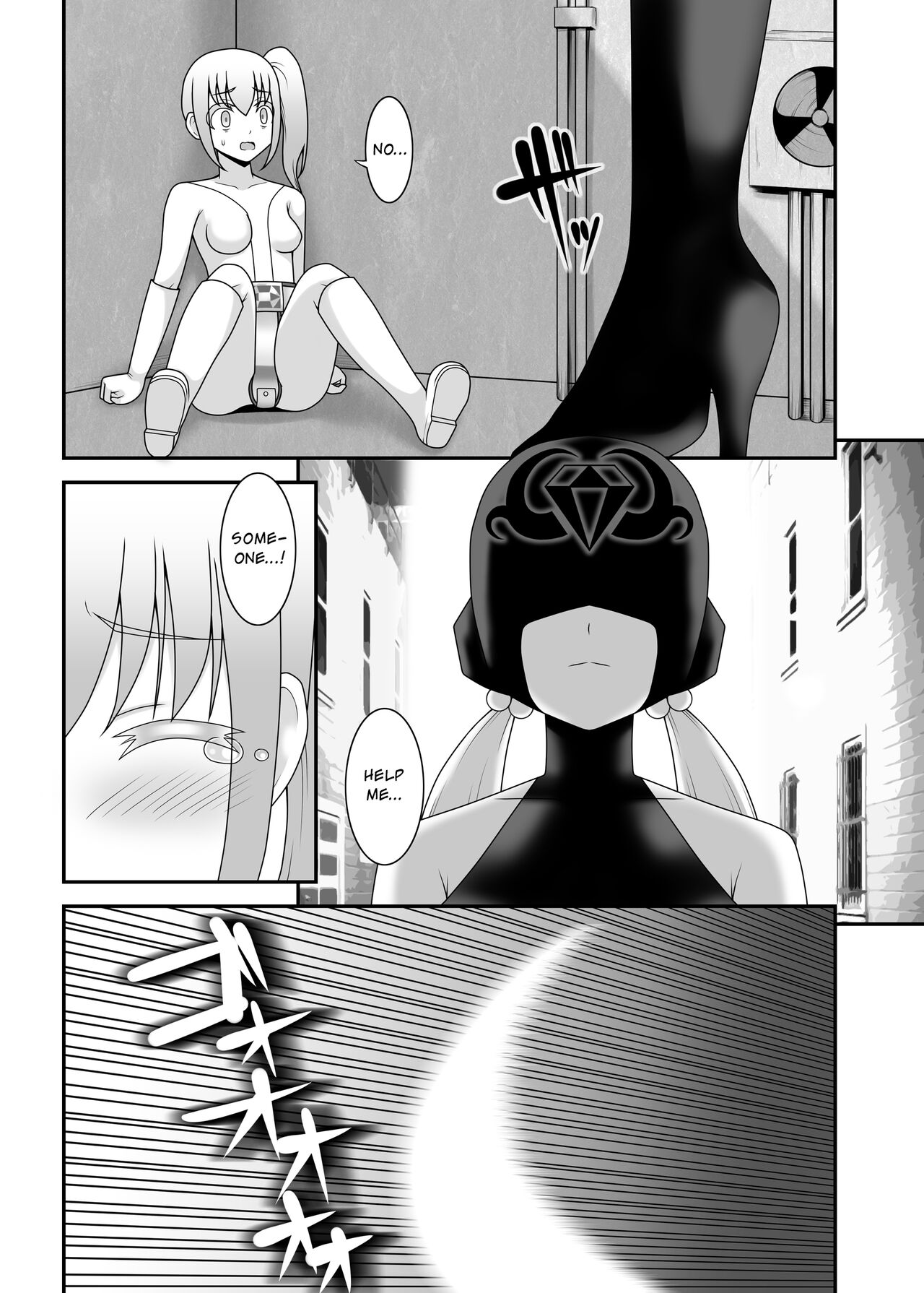 Teisou Sentai Virginal Colors Ch.3 | Chastity Sentai Chaste Colors Ch. 3 page 3 full