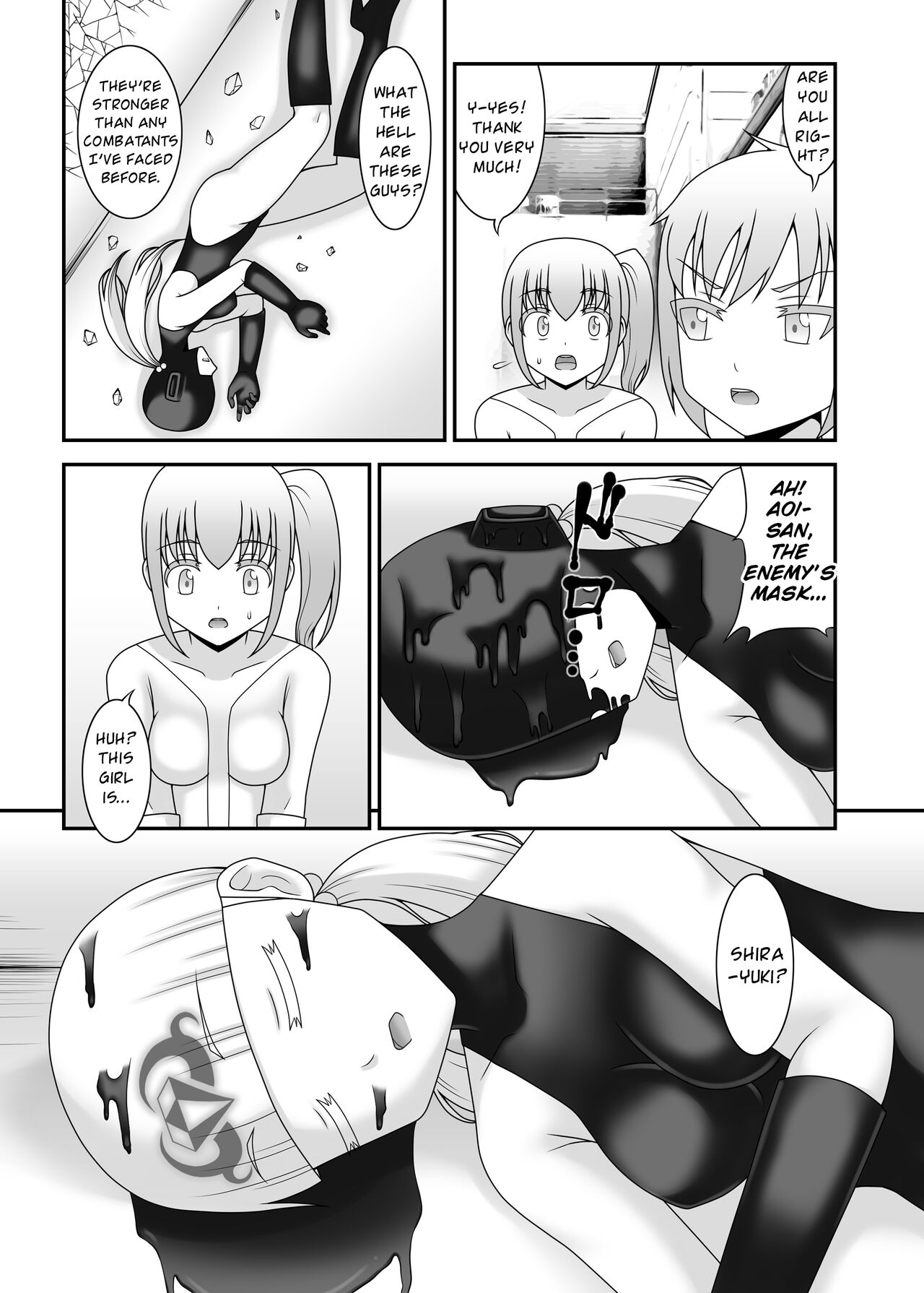 Teisou Sentai Virginal Colors Ch.3 | Chastity Sentai Chaste Colors Ch. 3 page 5 full