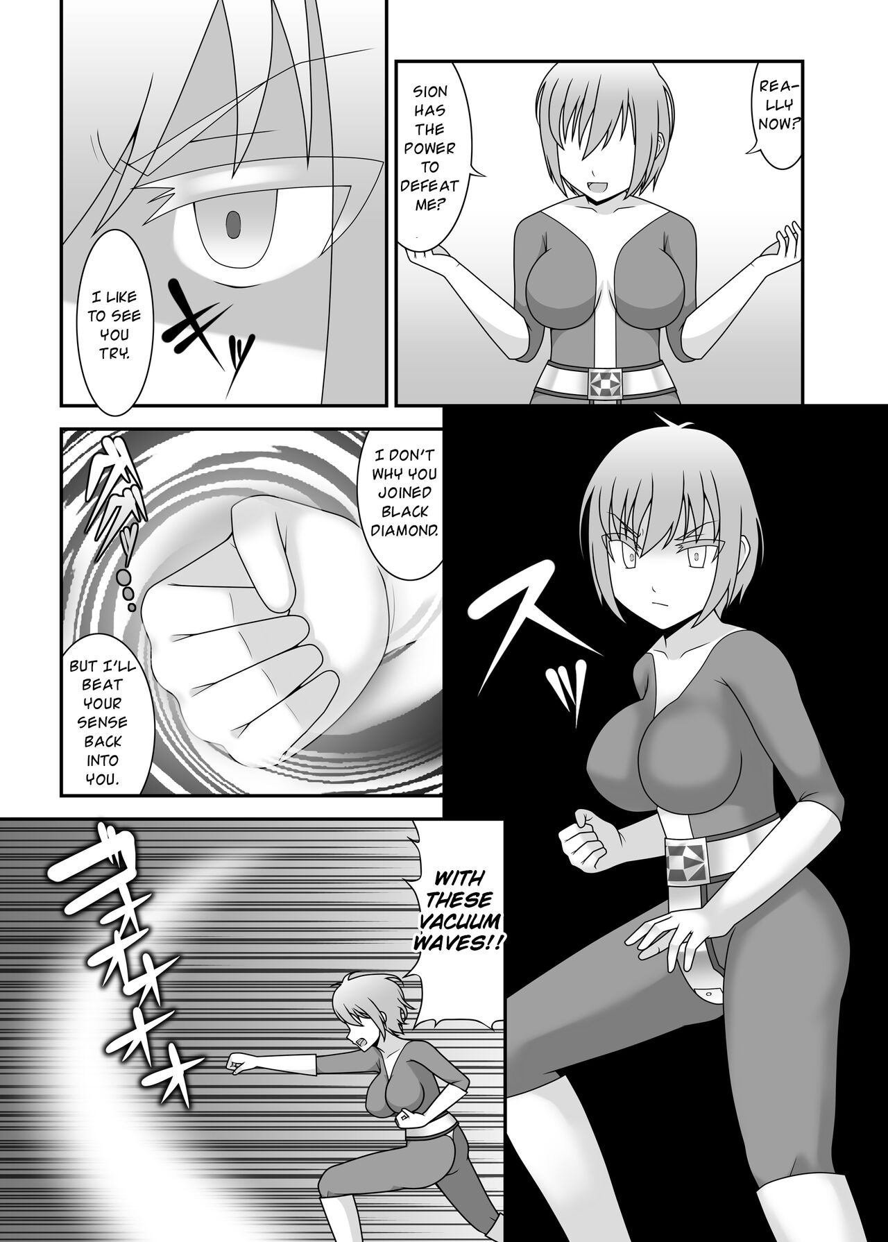 Teisou Sentai Virginal Colors Ch.3 | Chastity Sentai Chaste Colors Ch. 3 page 9 full