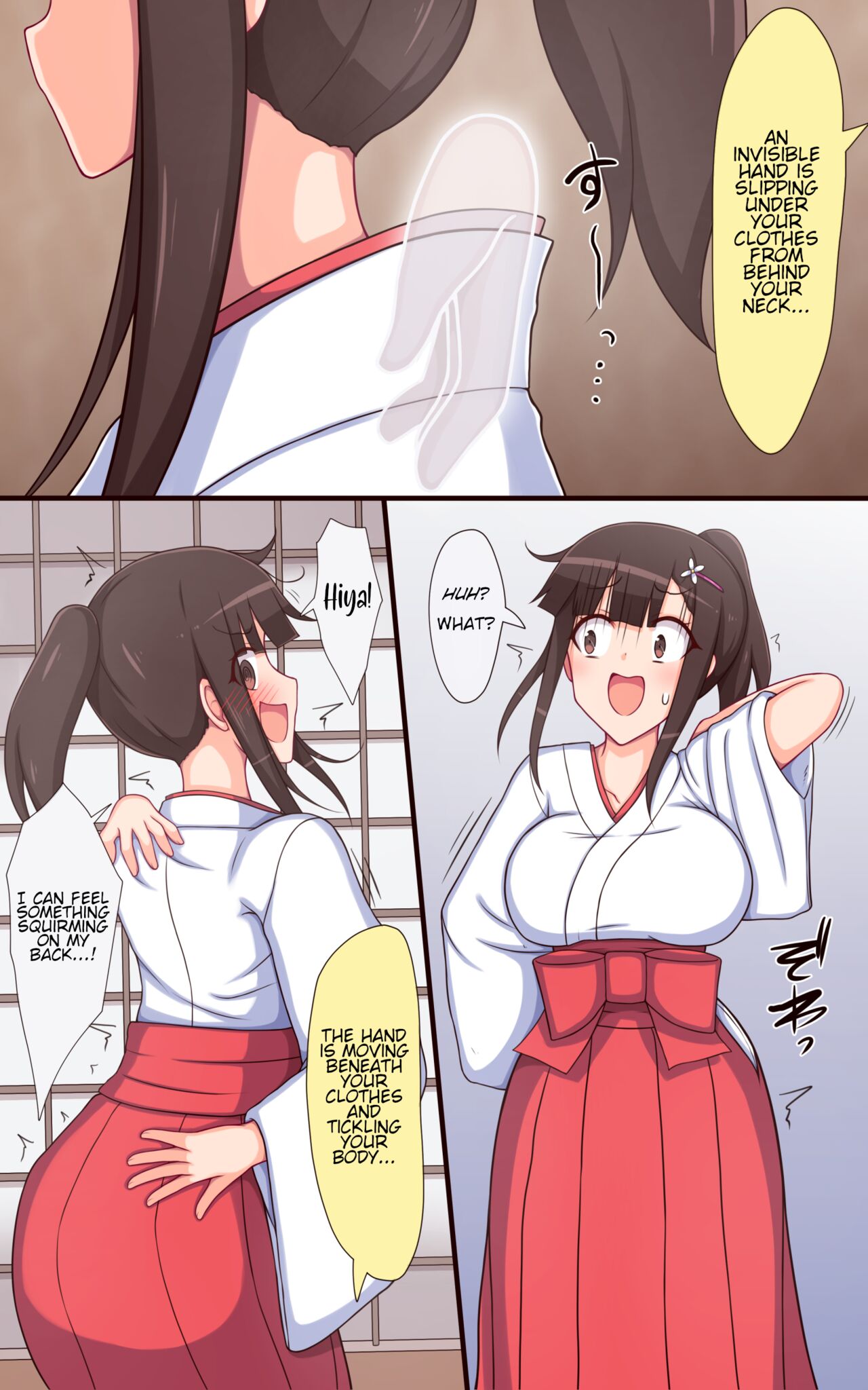 Miko-san no Kusuguri Saimin Himehajime | Shrine Maiden's New Year Hypno-tickling! page 6 full