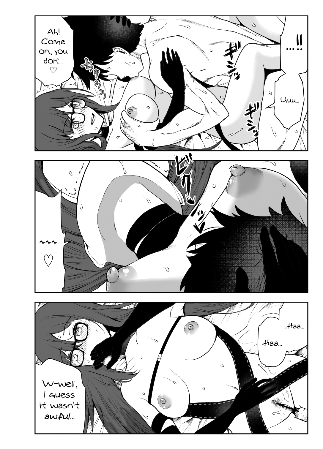 4-nin no Echi-teki na Megane-tachi page 10 full