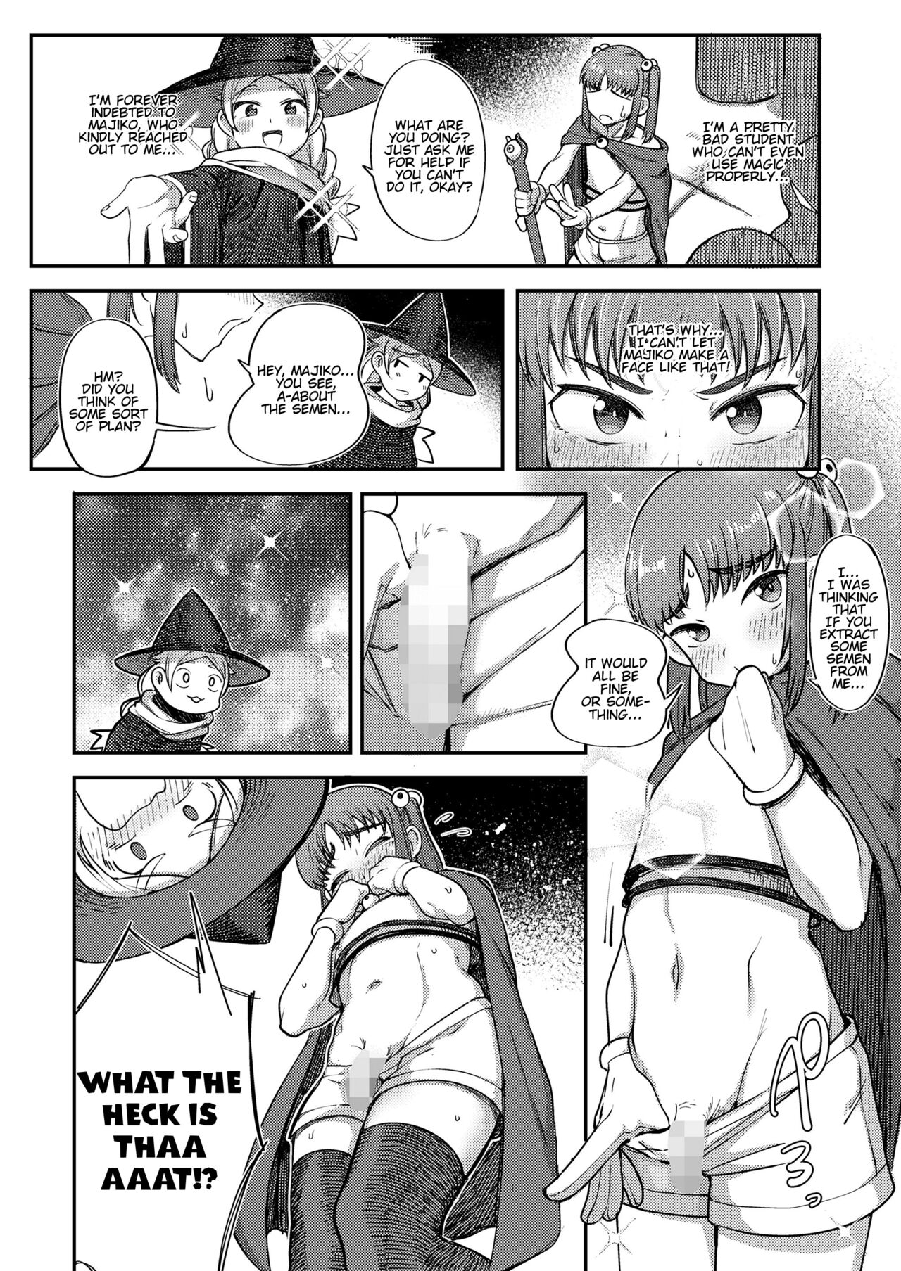Tanoshiku Ganbaru! Majo Minarai | Having Fun and Trying Our Best! Witch Apprentice page 4 full