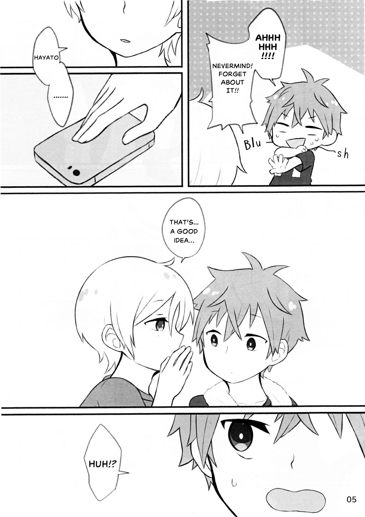 You Can Do it! You Can Do It Hayatocchi! page 4 full