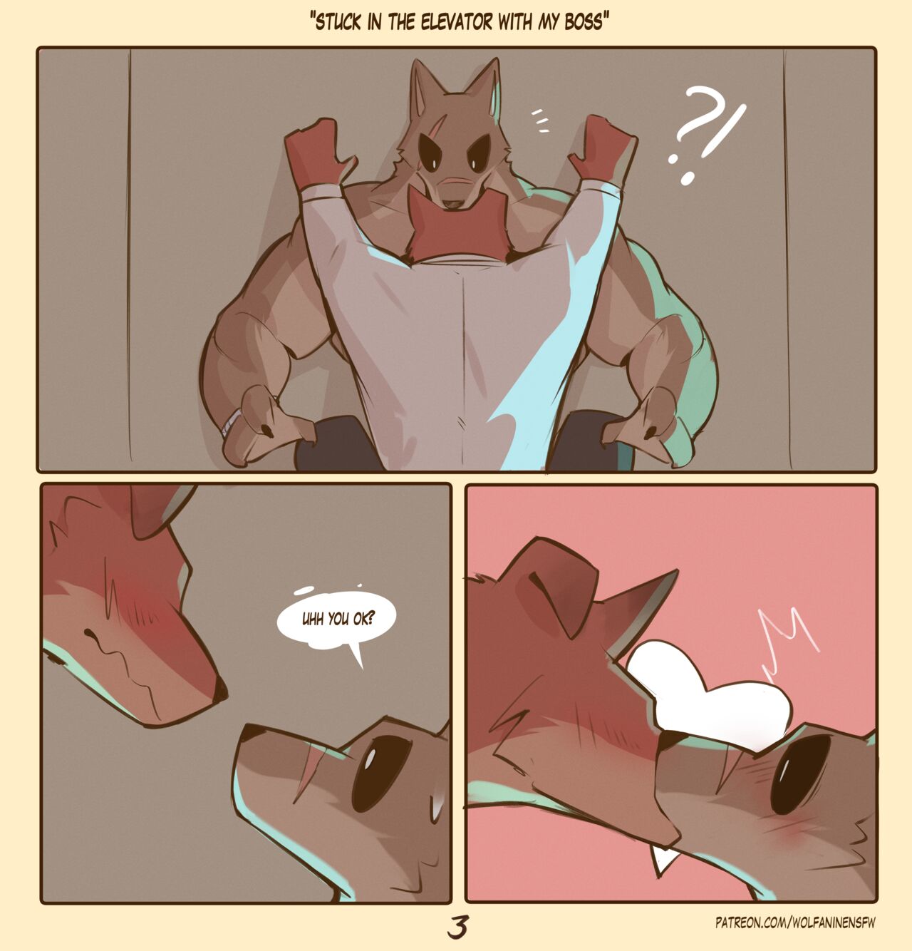 Stuck in the Elevator with My Boss page 3 full