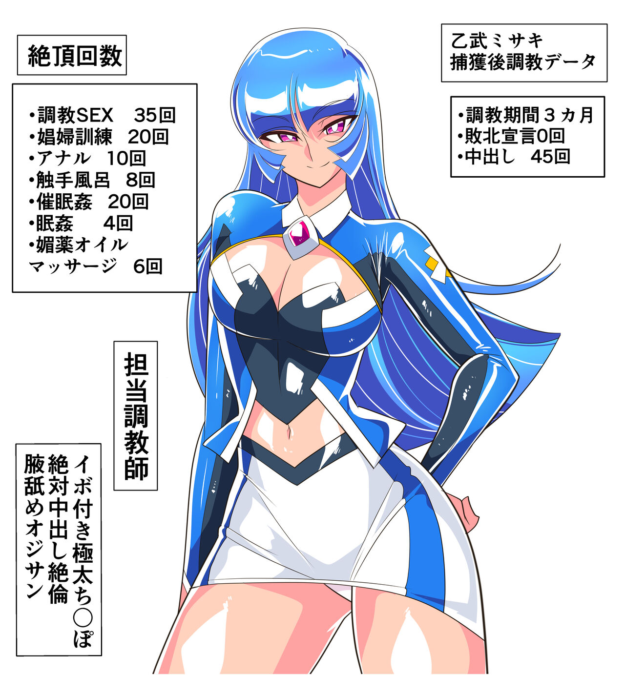 w336【スナップイラスト】乙武ミサキ 捕獲後調教報告 計4枚 page 1 full