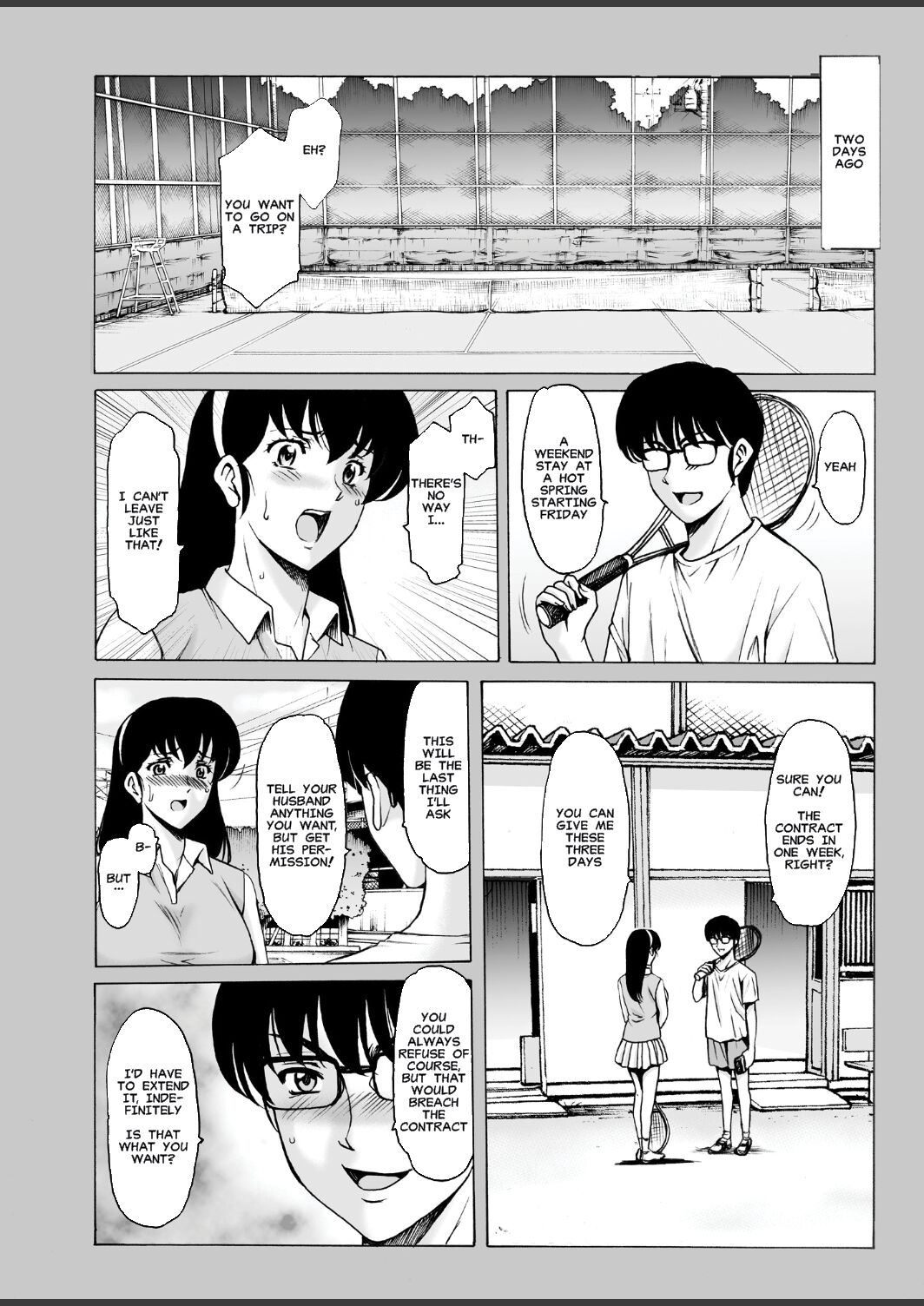 Hitozuma Kanrinin Kyoko 10 | The Perils of Married Manger Kyoko Part 10 page 4 full