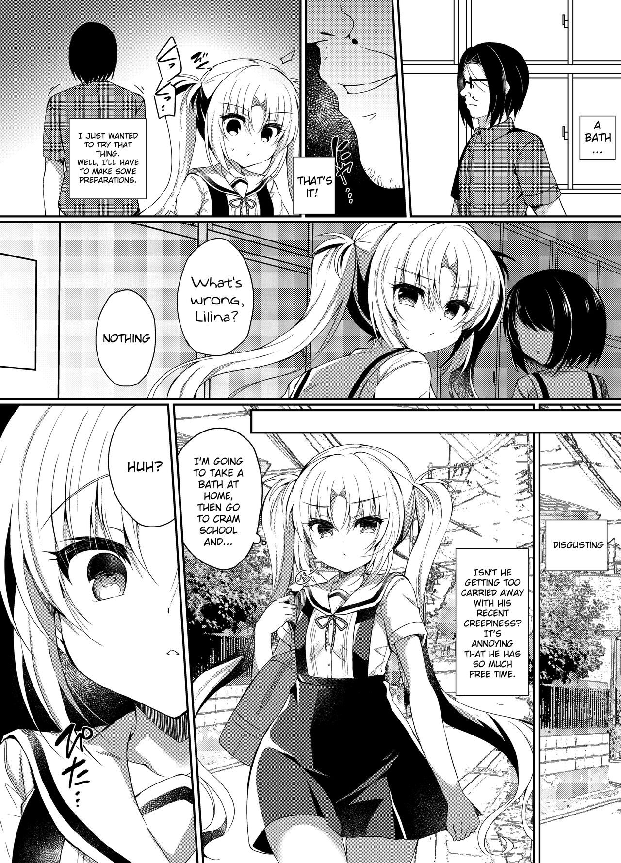 Namaiki Mesu Gaki ni Ofuro de Saimin Seisai page 4 full