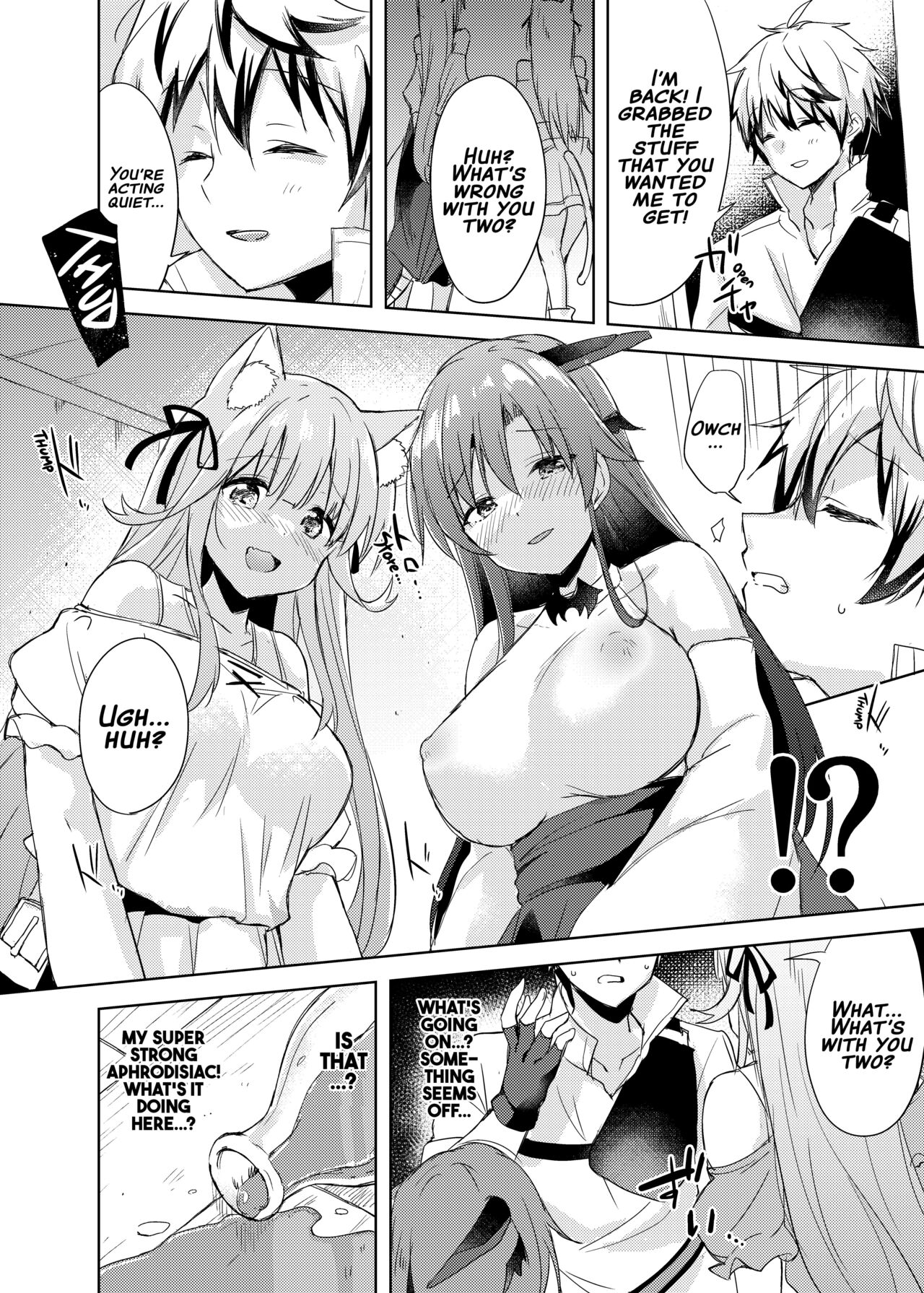 Saikyoushu no Futari ga Nanika Hen na Potion de Ecchi ni Nacchatta page 7 full