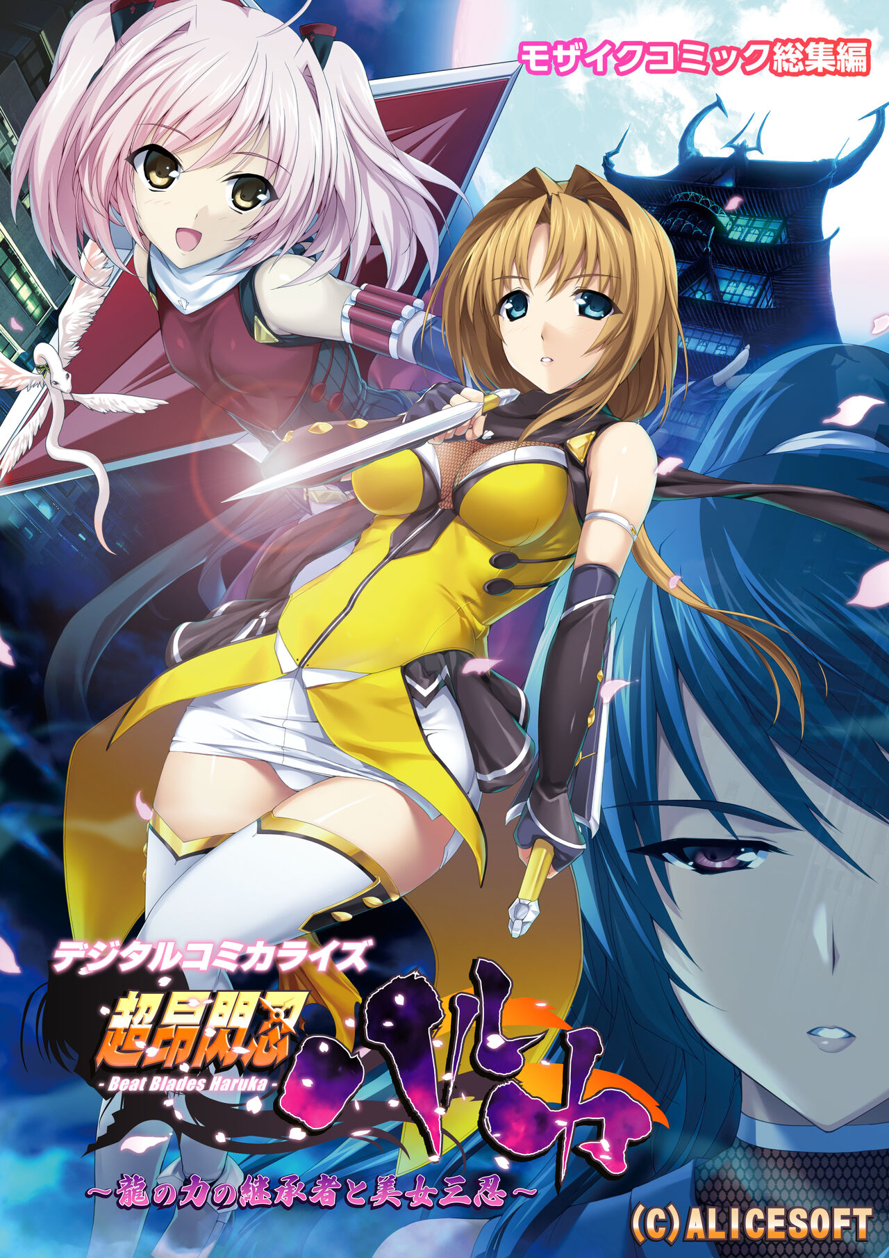 Choukou Sennin Haruka Digital Comicalize ~Ryuu no Chikara no Keishousha to Bijo Sannin~ Mosaic Comic Soushuuhen page 1 full