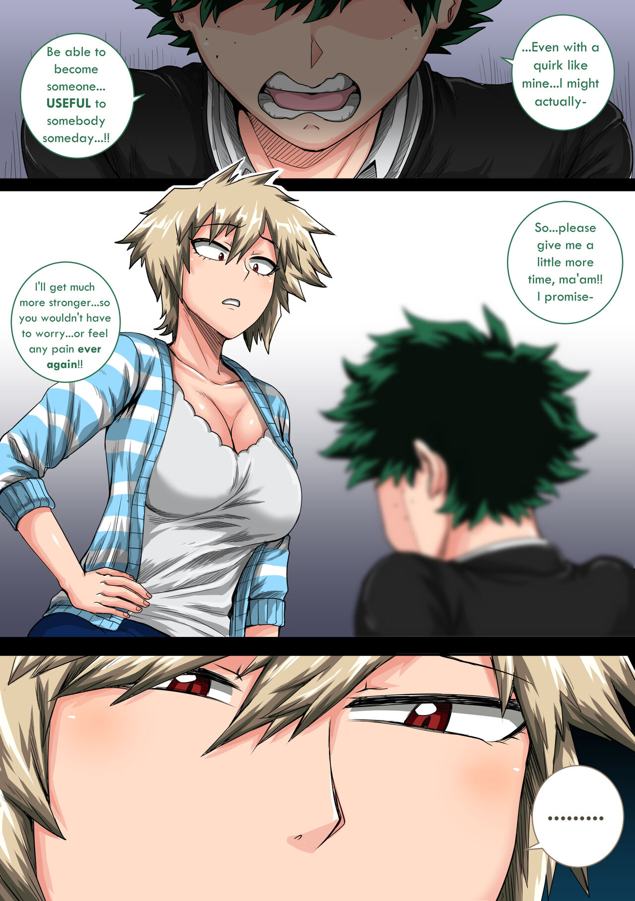 Summer Vacation With Bakugo's Mom Part Three Chapter One page 5 full