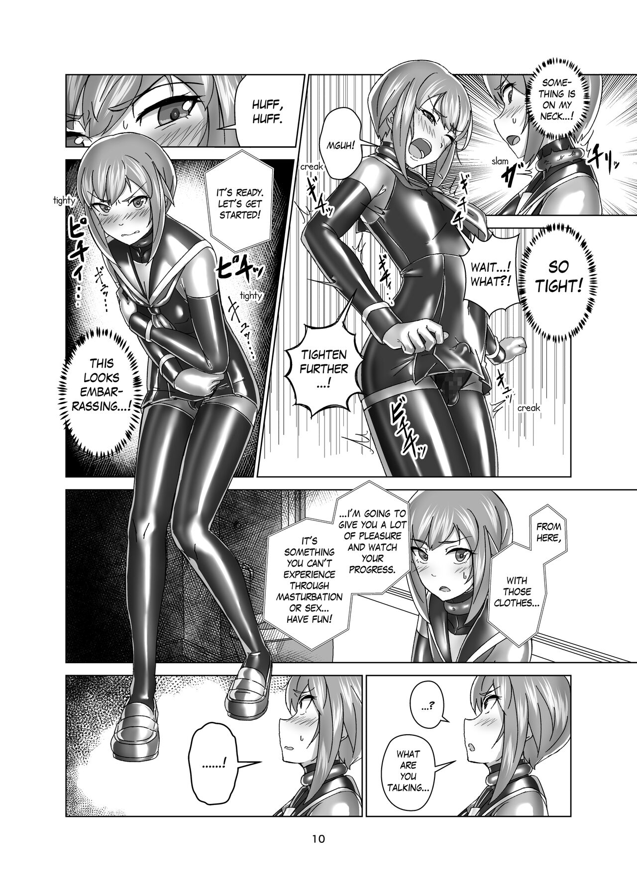 Kimi Senyou Kousoku Kyousei Mesuiki Suit | Extreme Bondage and MESUIKI Costume Test with YOU page 10 full