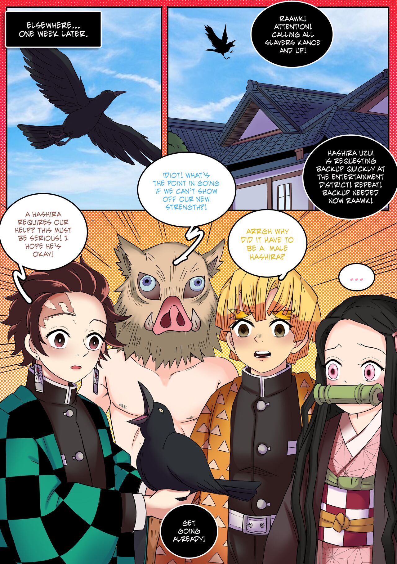 Kimetsu no Yaiba : Red Light District page 9 full
