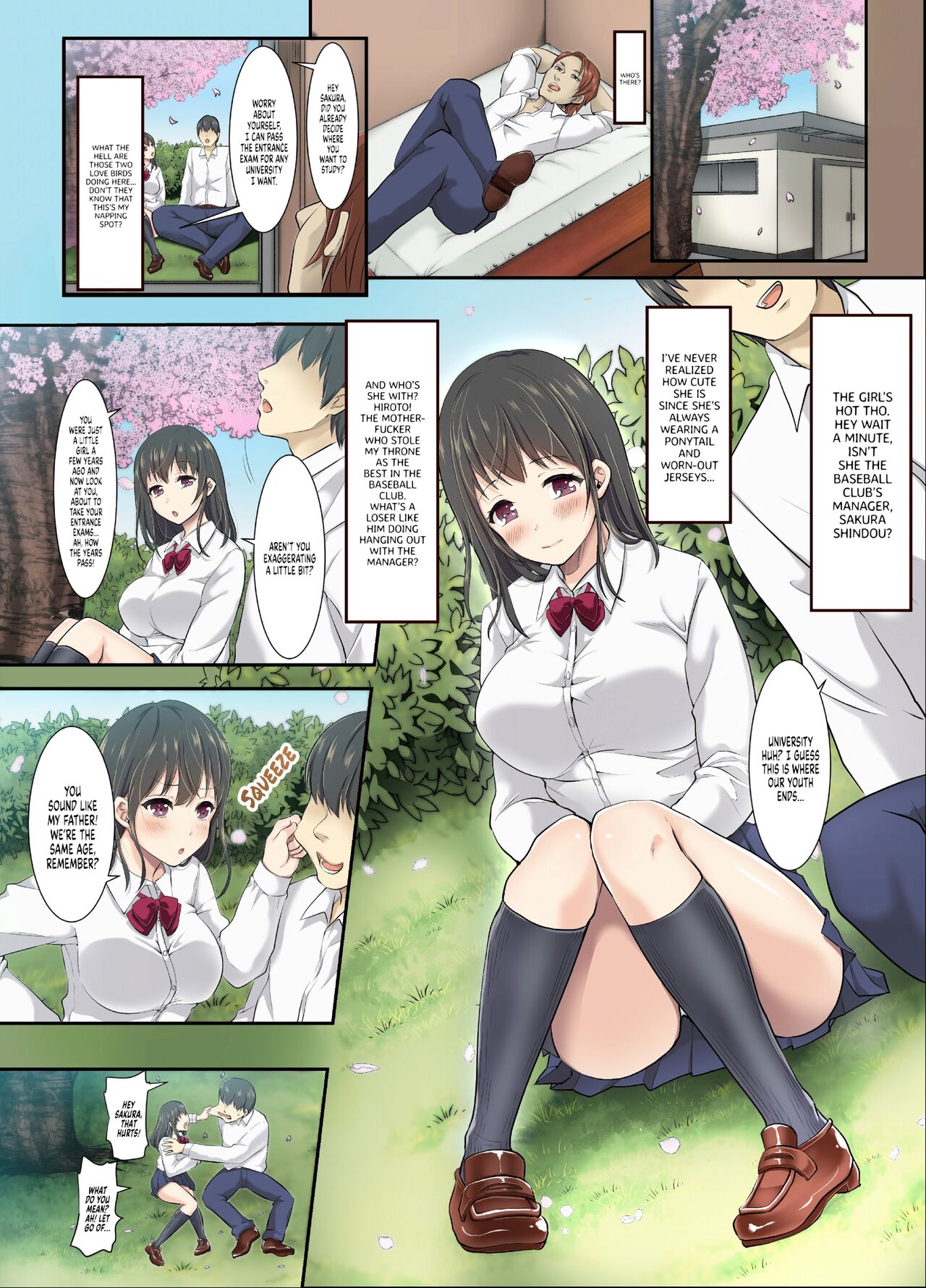 Sakura Ochiru ~Houkago, Kare no Senpai to~ | As Cherry Blossoms Fall page 3 full