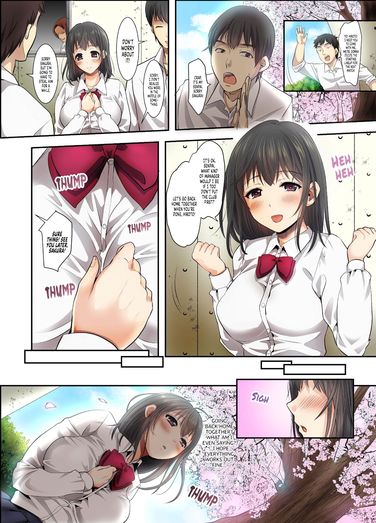 Sakura Ochiru ~Houkago, Kare no Senpai to~ | As Cherry Blossoms Fall page 7 full
