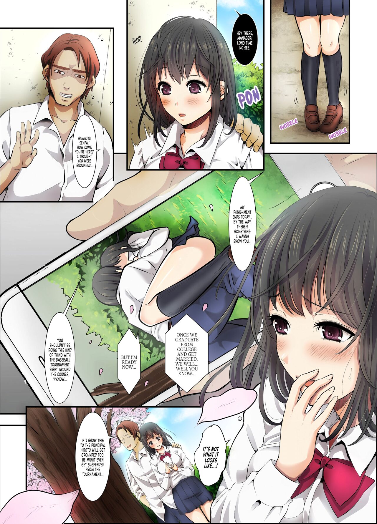 Sakura Ochiru ~Houkago, Kare no Senpai to~ | As Cherry Blossoms Fall page 8 full