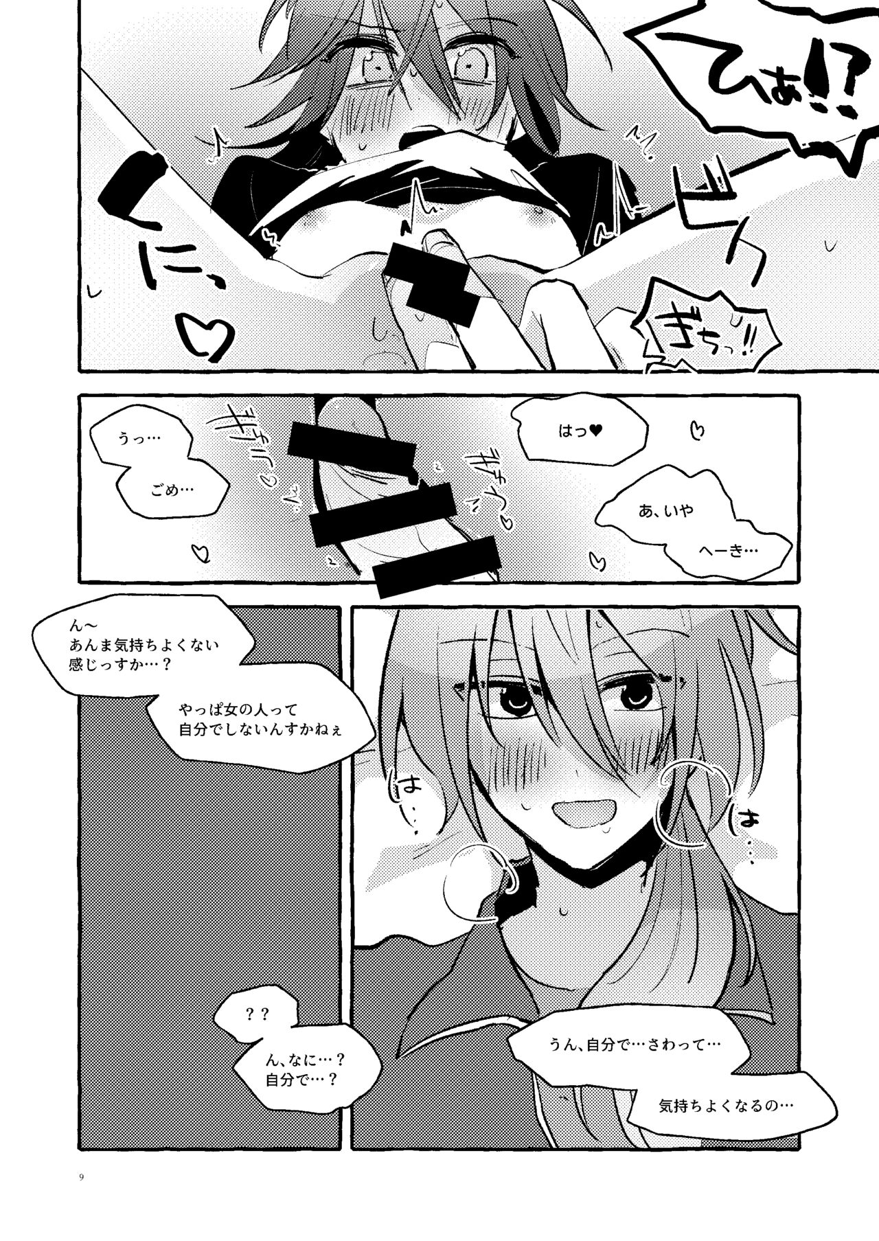 Konzen Koushou NG na Shojo dakedo Anal Kaihatsu Sasete kureru Rinne-chan page 8 full