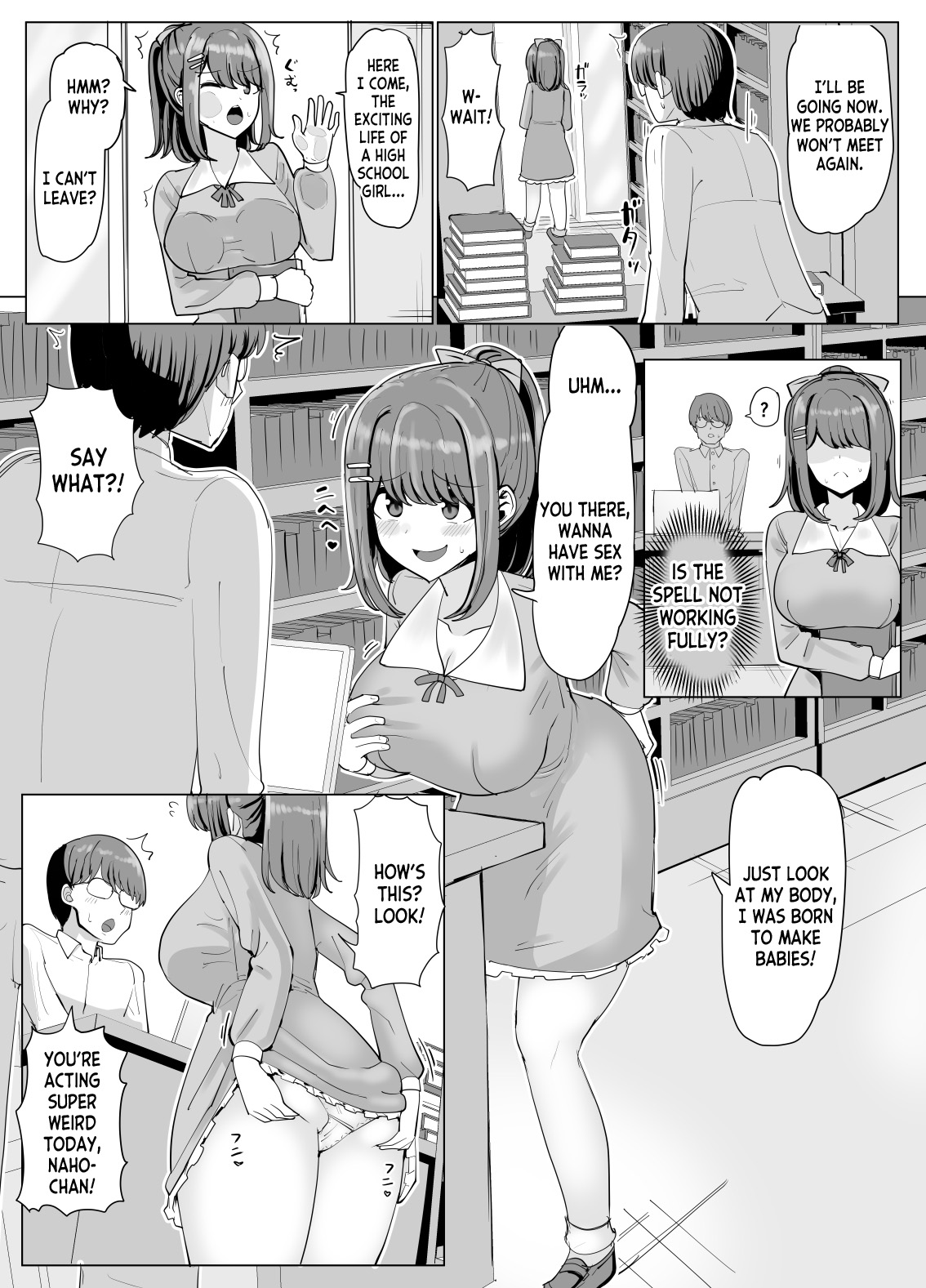College Girl Taken Over by an Old Man 1-4 page 6 full
