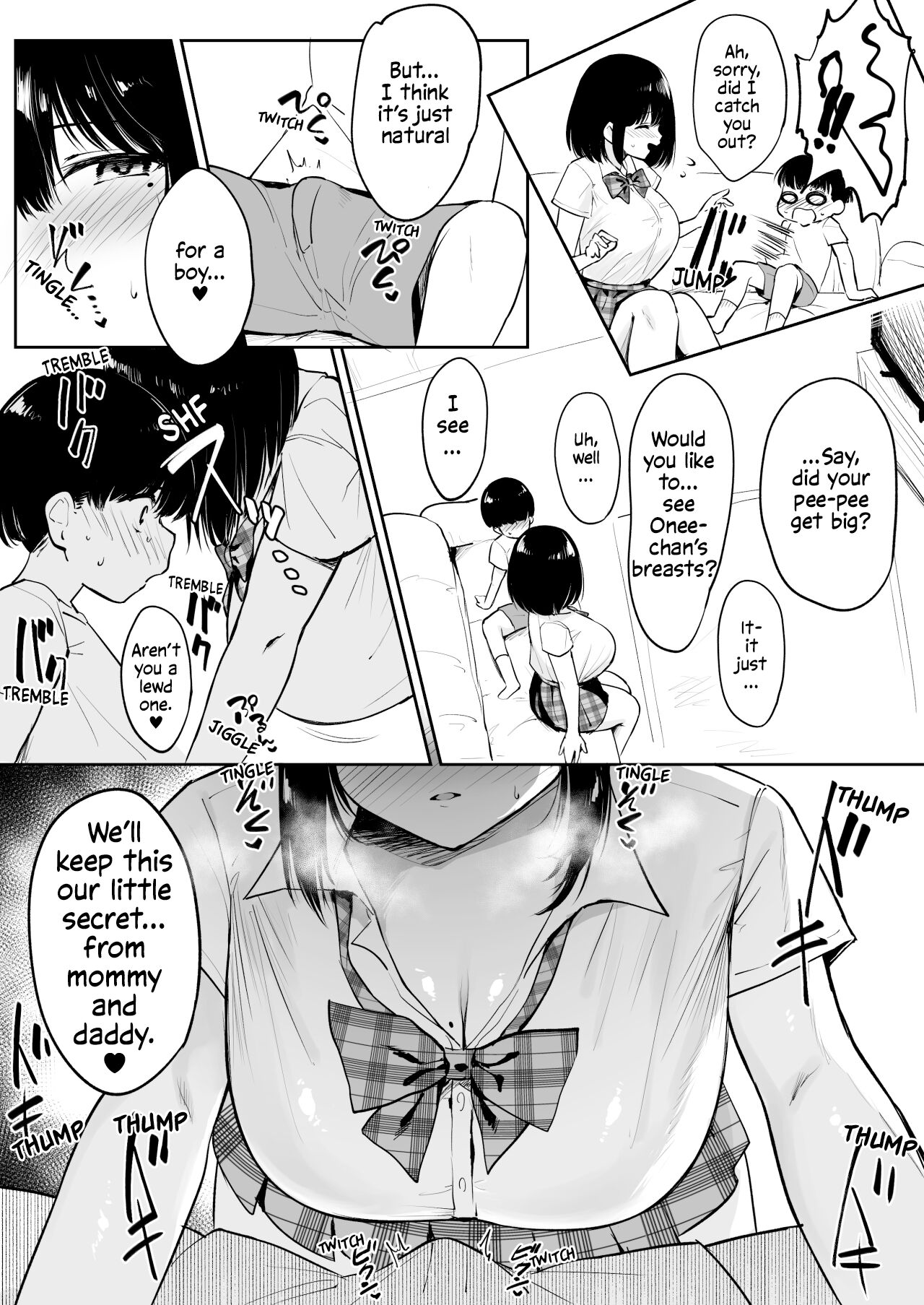 Kinjo no Onee-chan to Orusu Ban | Home Alone with the Neighborhood Onee-chan page 3 full