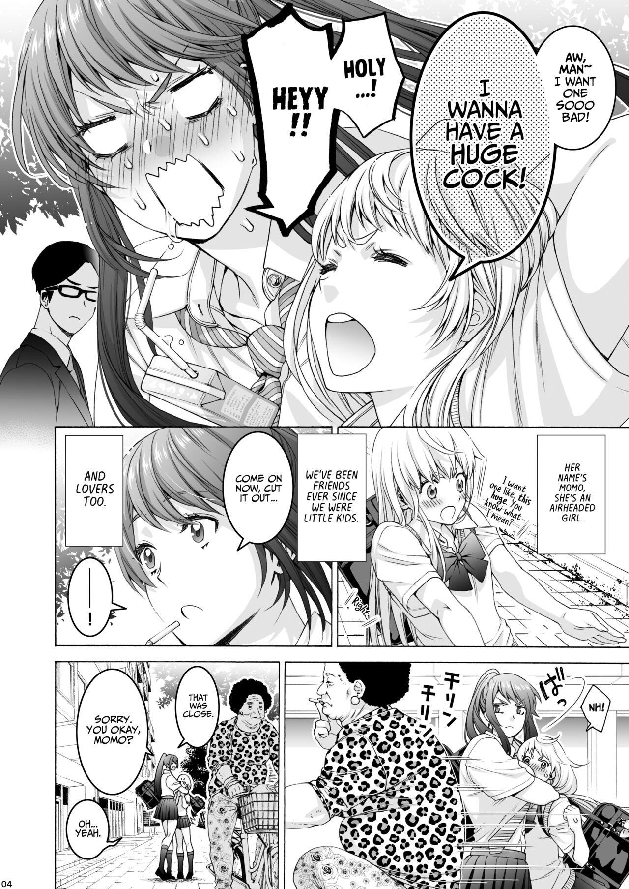 Futanari Apricot & Peach page 4 full