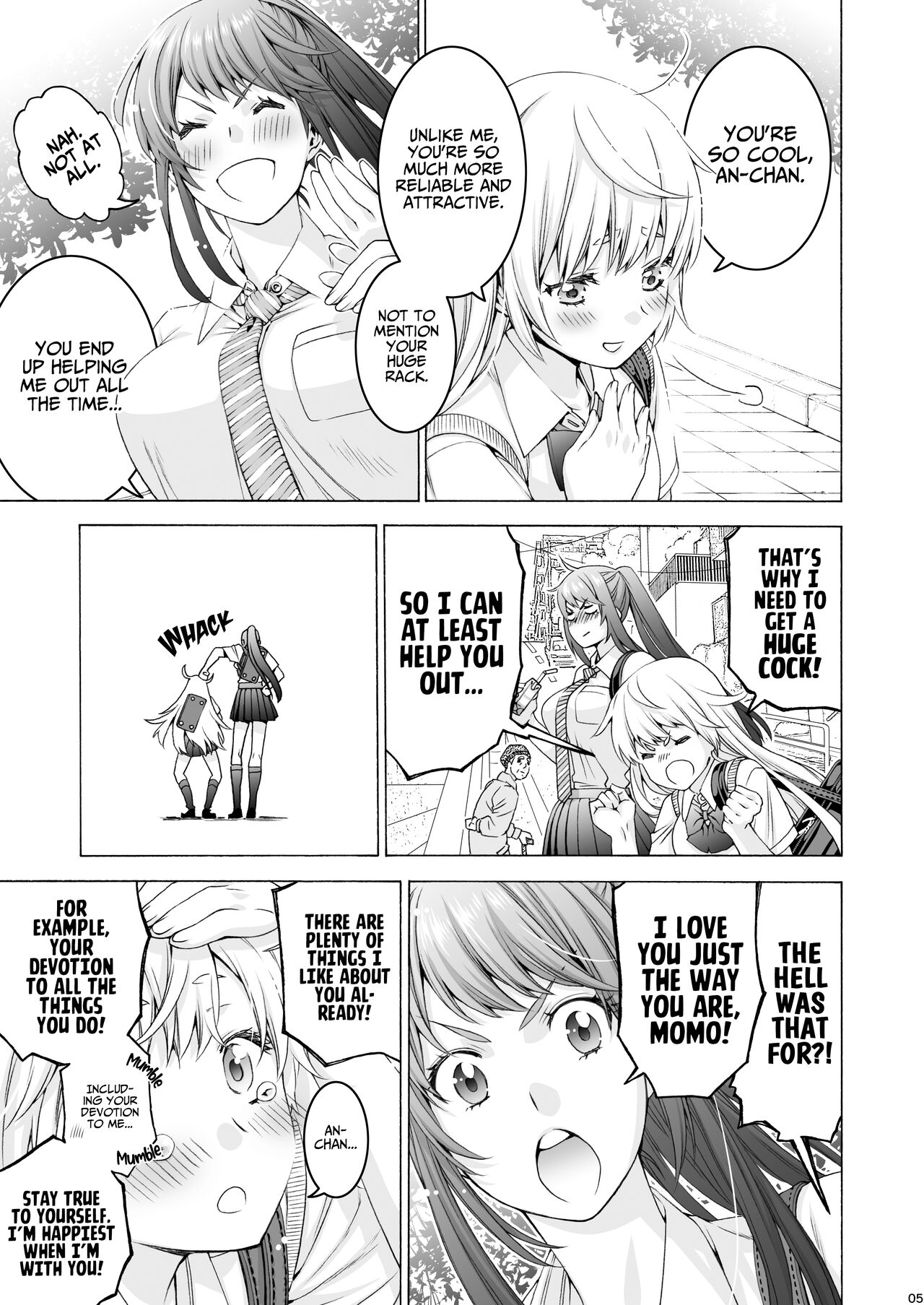 Futanari Apricot & Peach page 5 full