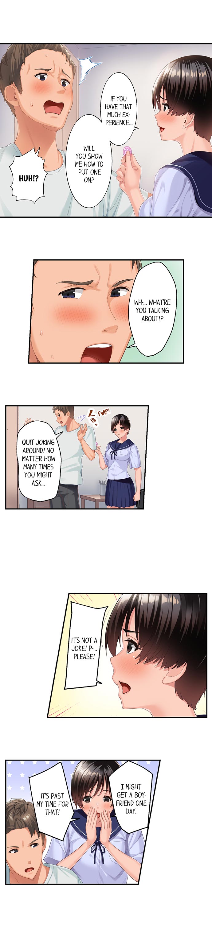 Using 100 Boxes of Condoms With My Childhood Friend! page 10 full