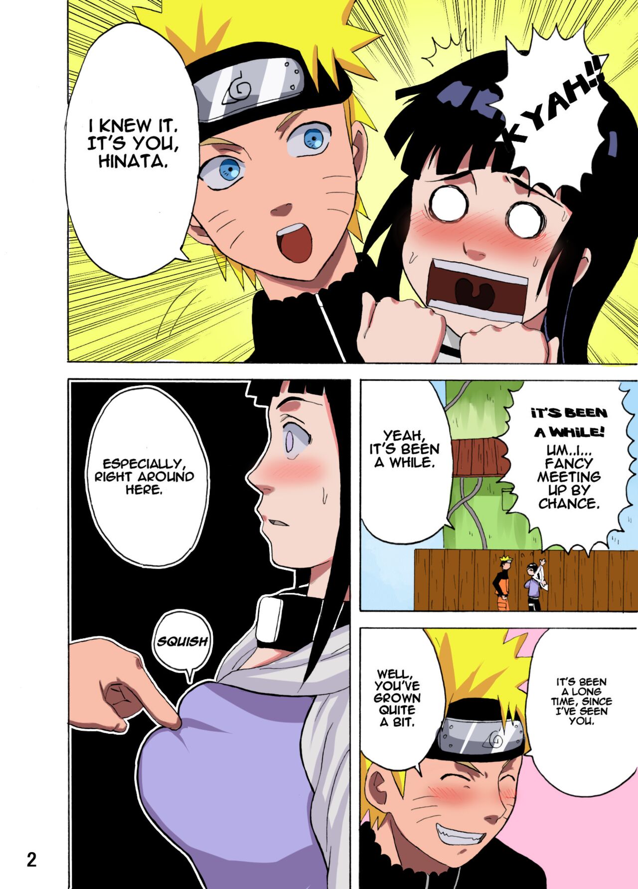 Hinata Ganbaru! | Hinata Fight! page 3 full
