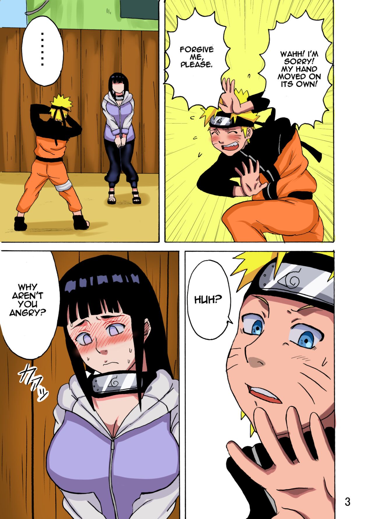 Hinata Ganbaru! | Hinata Fight! page 4 full
