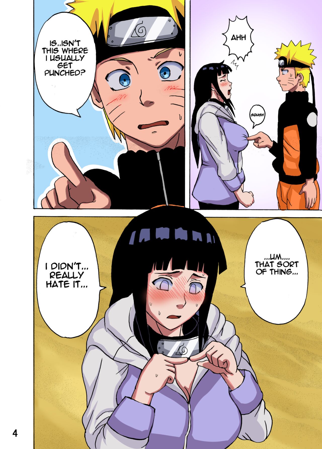 Hinata Ganbaru! | Hinata Fight! page 5 full