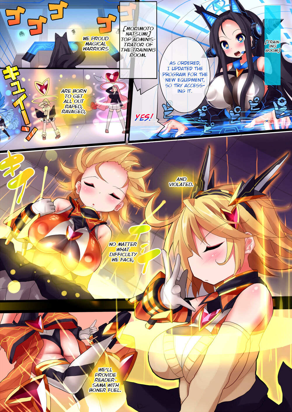 Orgasm Unit EX -Mahou Senshi Akari page 6 full