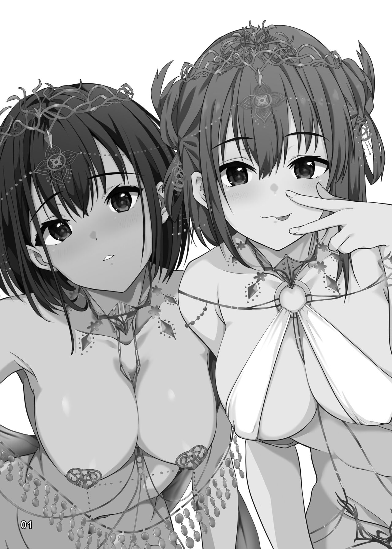 Isekai Musume no Deriheru Jou ~ Touten Ninki Top Joutachi no Ochinpo Gohoushi Sensou page 3 full