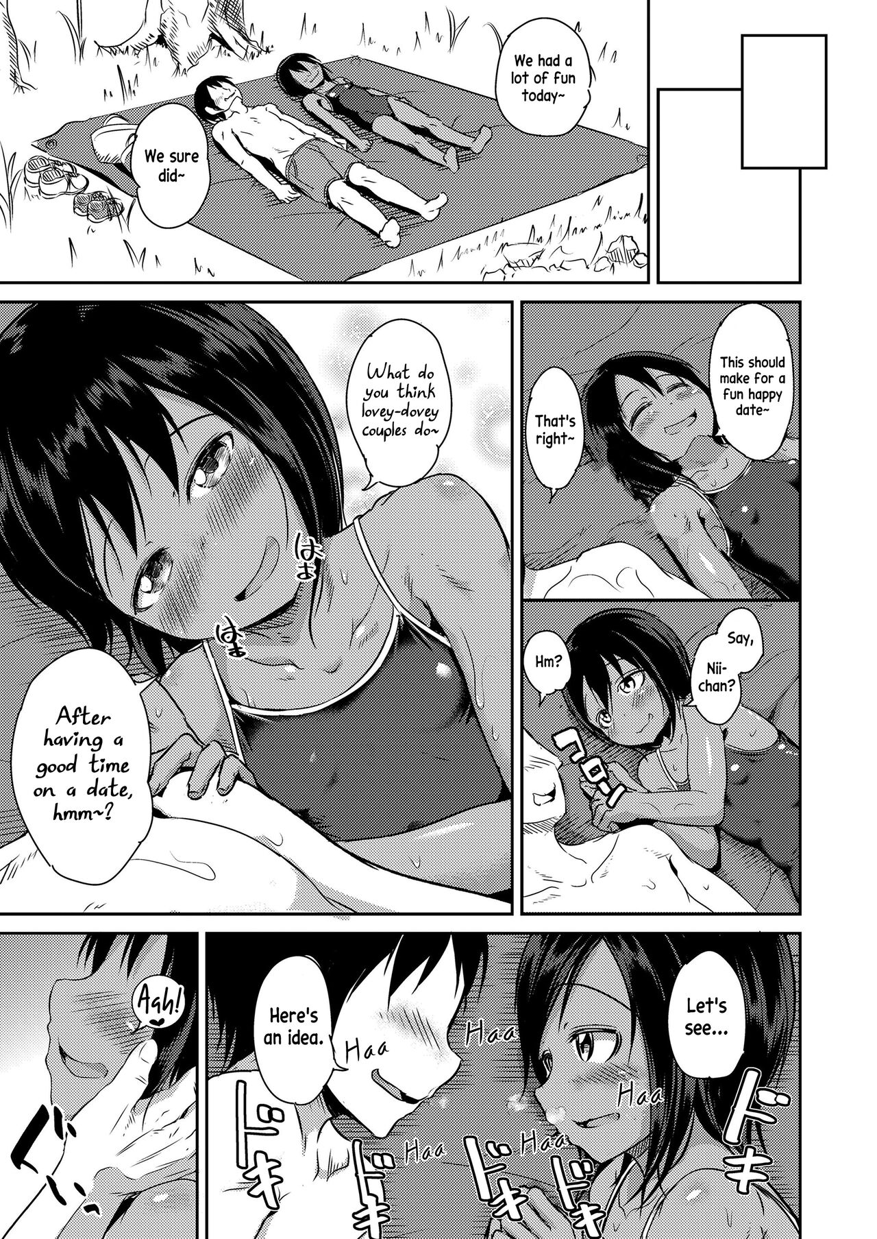 Kawabe de Mei to Love | Lovey-dovey with my niece by the river page 5 full