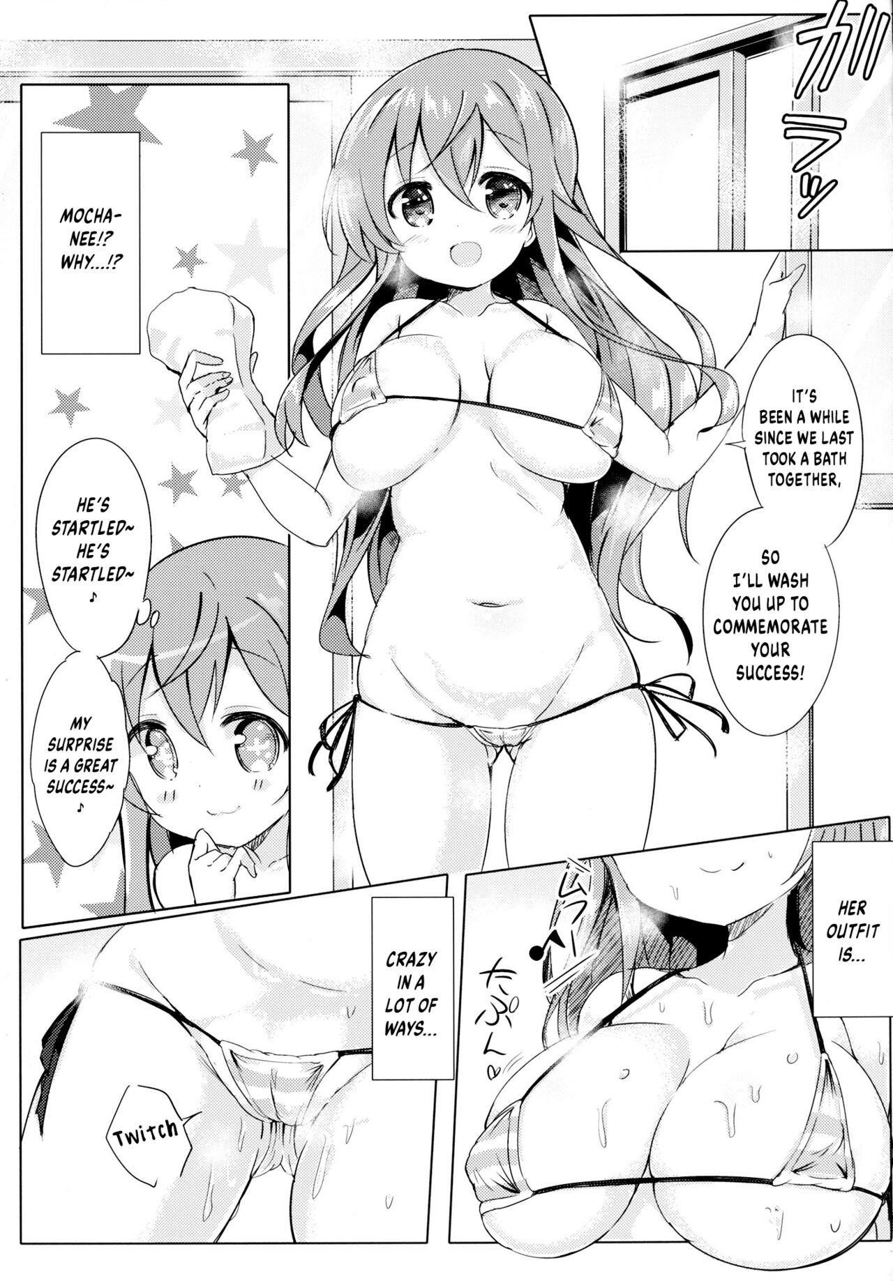Mocha Onee-chan to Ofuro page 4 full