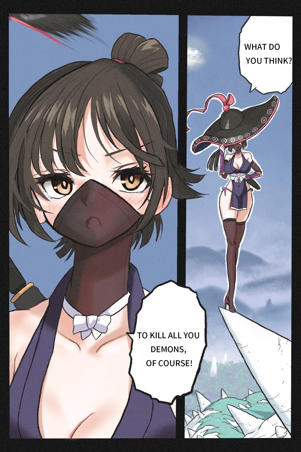 Mankoku Bujutsukai 3 ~Oni Yuki Kunoichi Goumon Hen~ page 7 full